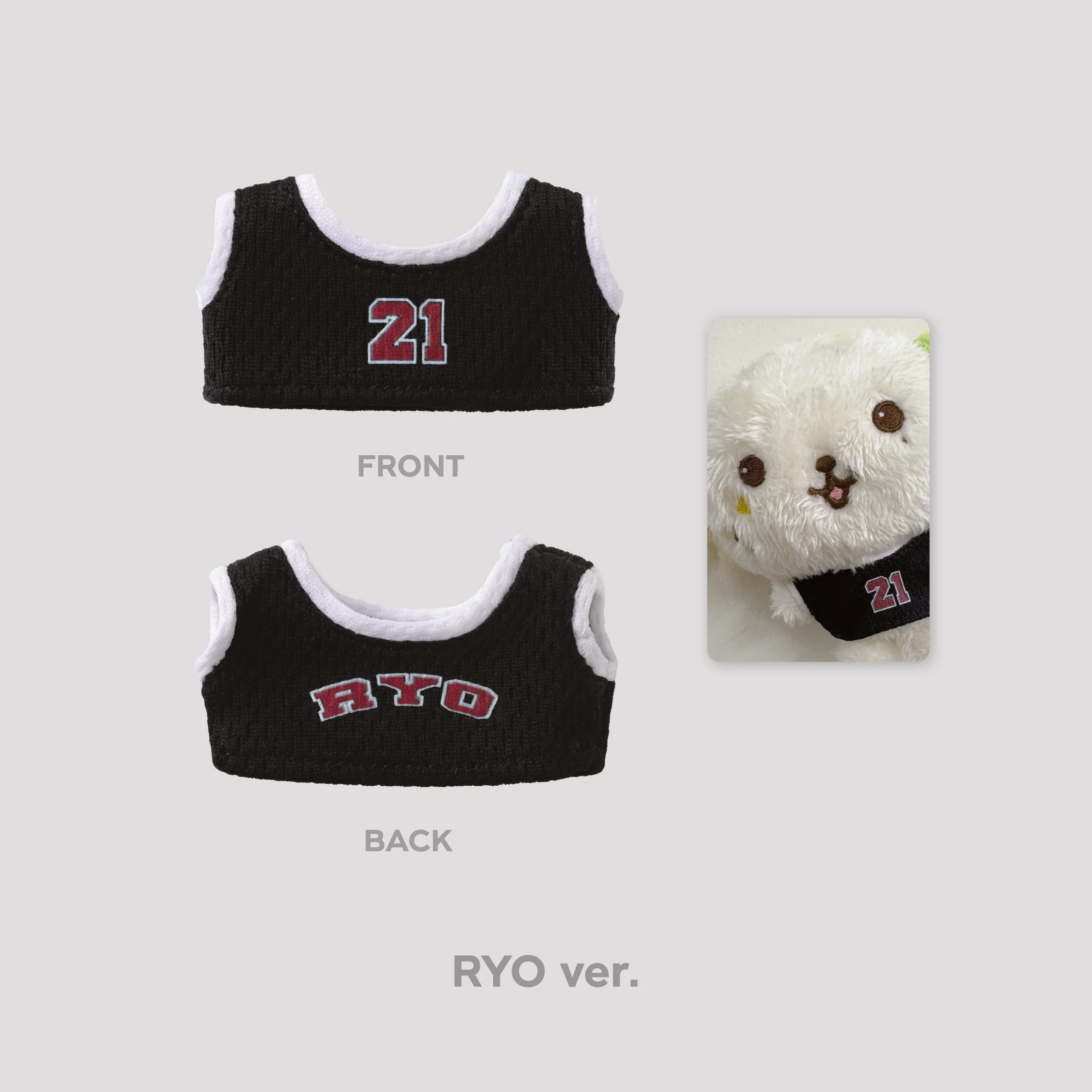 10CM DOLL UNIFORM SET - NCT WISH 'LET'S GO STEADY' POP-UP MD - Image 6