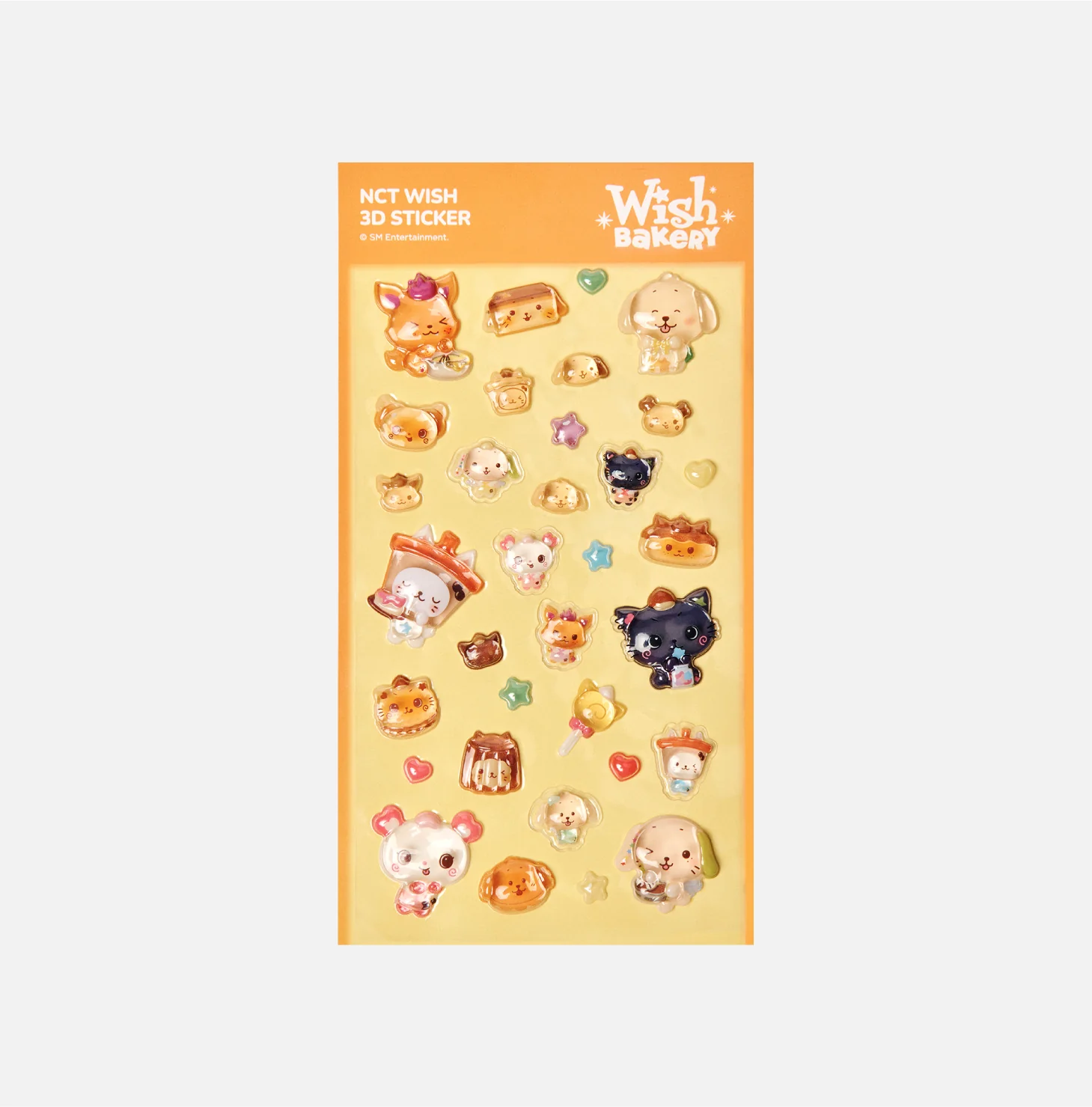 3D STICKER - NCT WISH [WISH BAKERY] POP-UP MD
