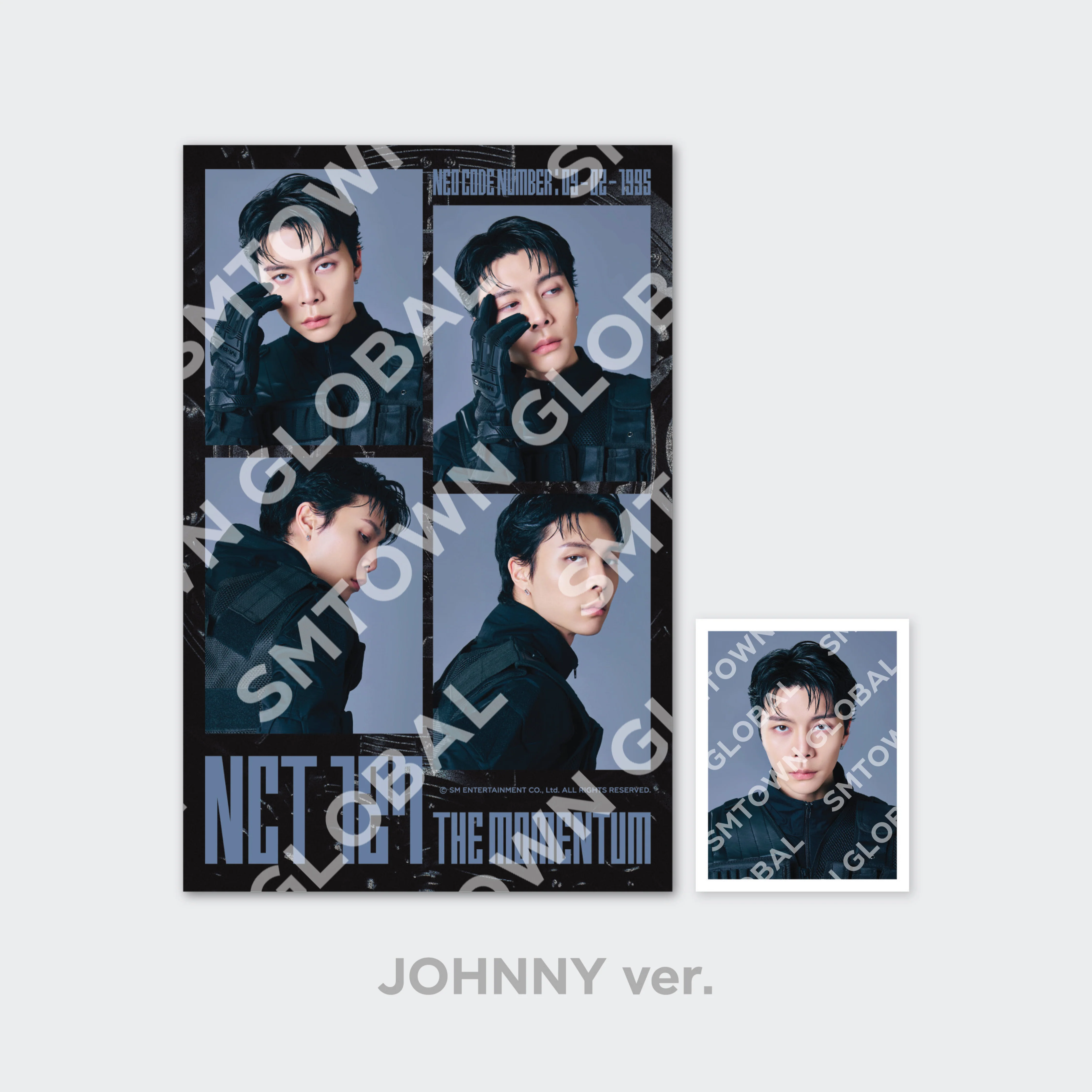 4 CUT PHOTO + ID PHOTO SET - NCT 127 4TH TOUR 'NEO CITY  SEOUL - THE MOMENTUM' MD - Image 2