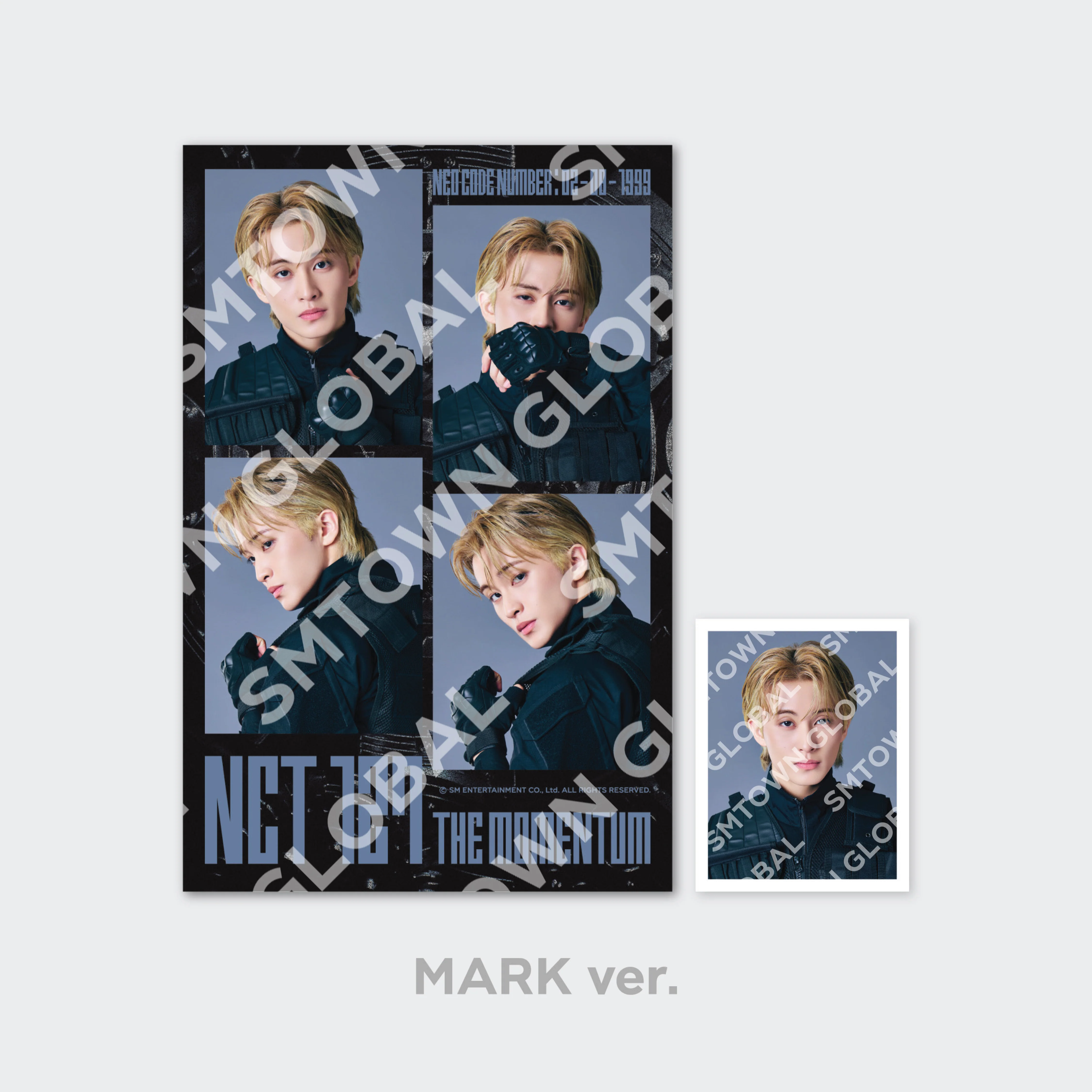 4 CUT PHOTO + ID PHOTO SET - NCT 127 4TH TOUR 'NEO CITY  SEOUL - THE MOMENTUM' MD - Image 6