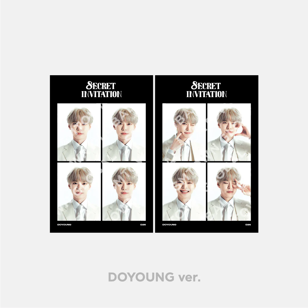4 CUT PHOTO SET - 2024 NCT 127 8th ANNIVERSARY FANMEETING '8ECRET INVITATION' MD - Image 5