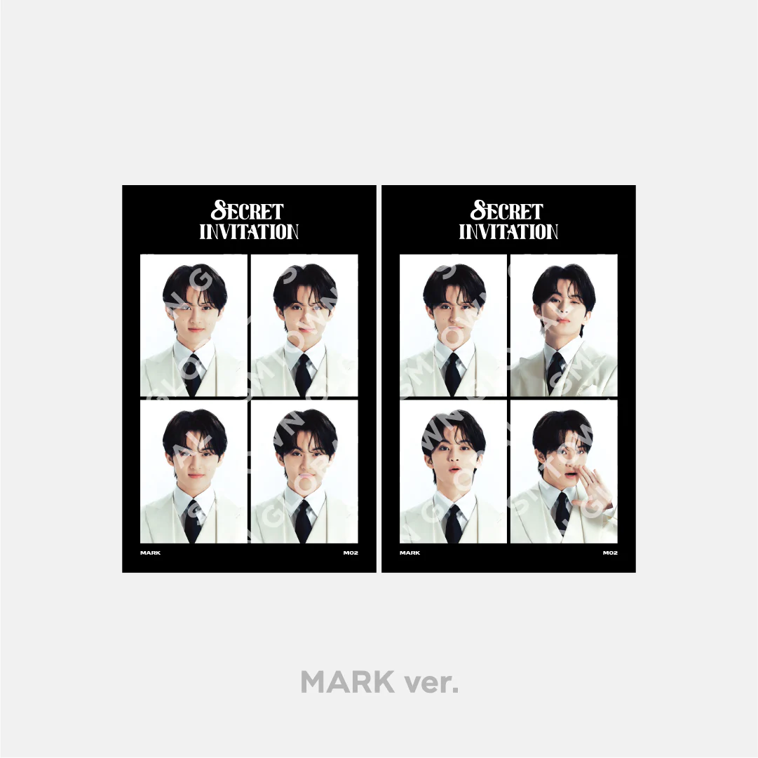 4 CUT PHOTO SET - 2024 NCT 127 8th ANNIVERSARY FANMEETING '8ECRET INVITATION' MD - Image 8