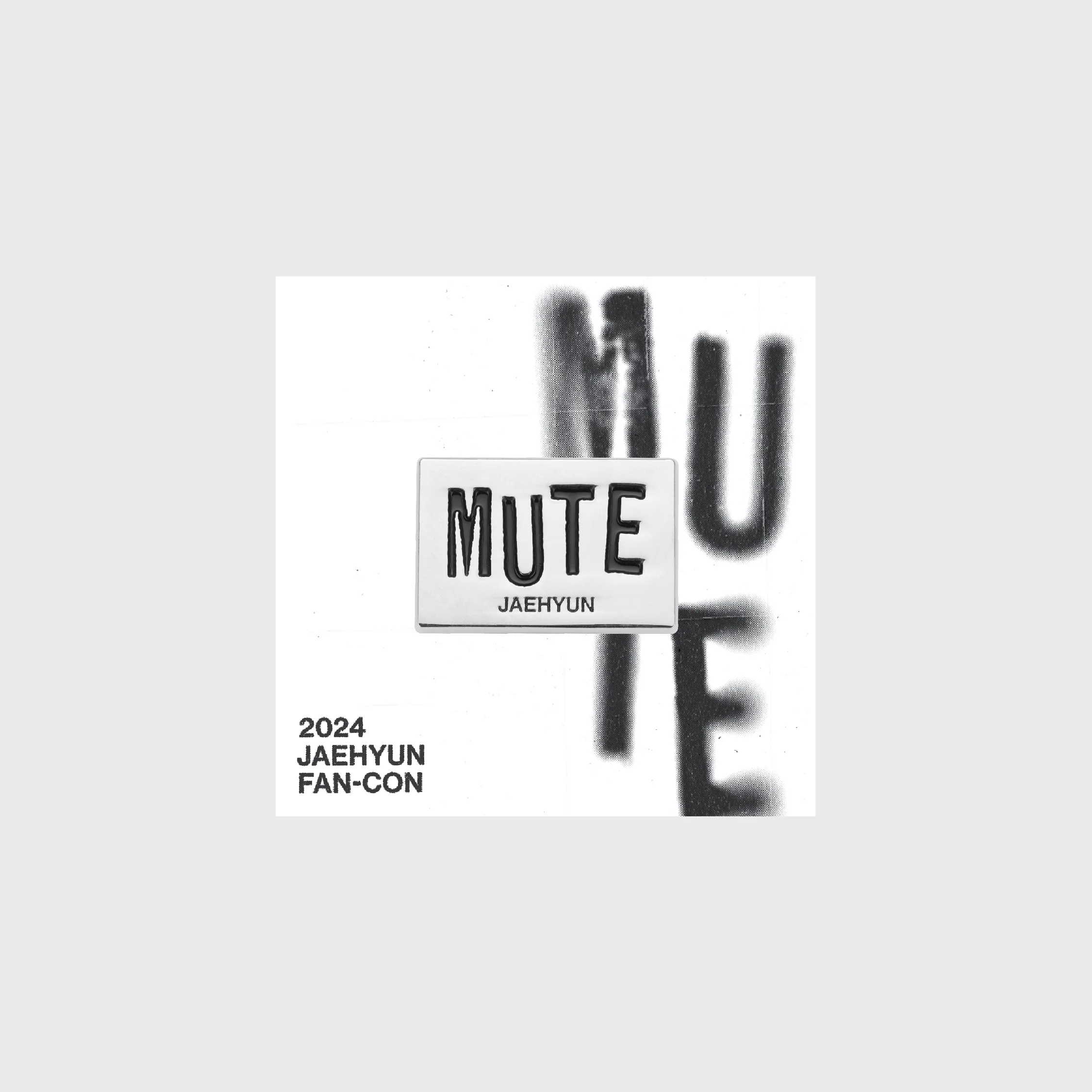 BADGE - 2024 JAEHYUN FAN-CON <Mute> MD - Image 3