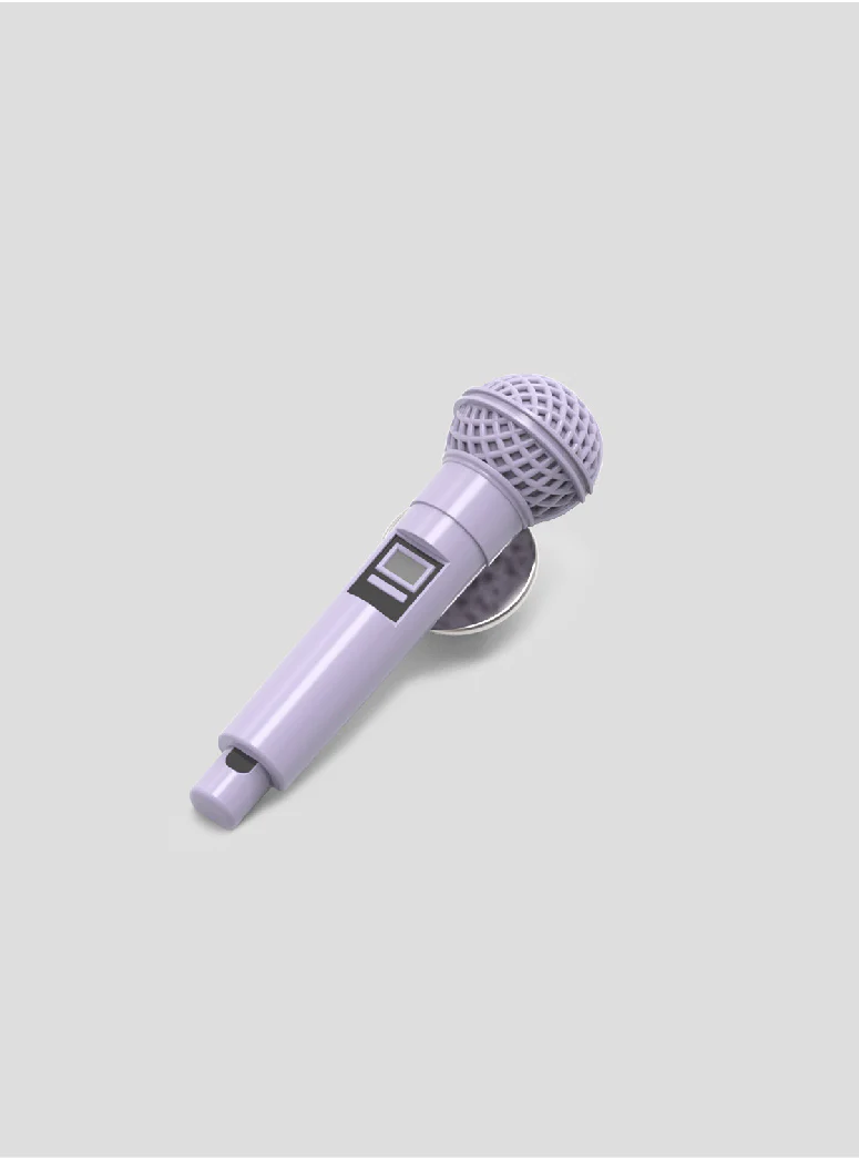 BADGE [MIC ver.] - KEY 'Pleasure Shop - The 3rd Mini Album' MD