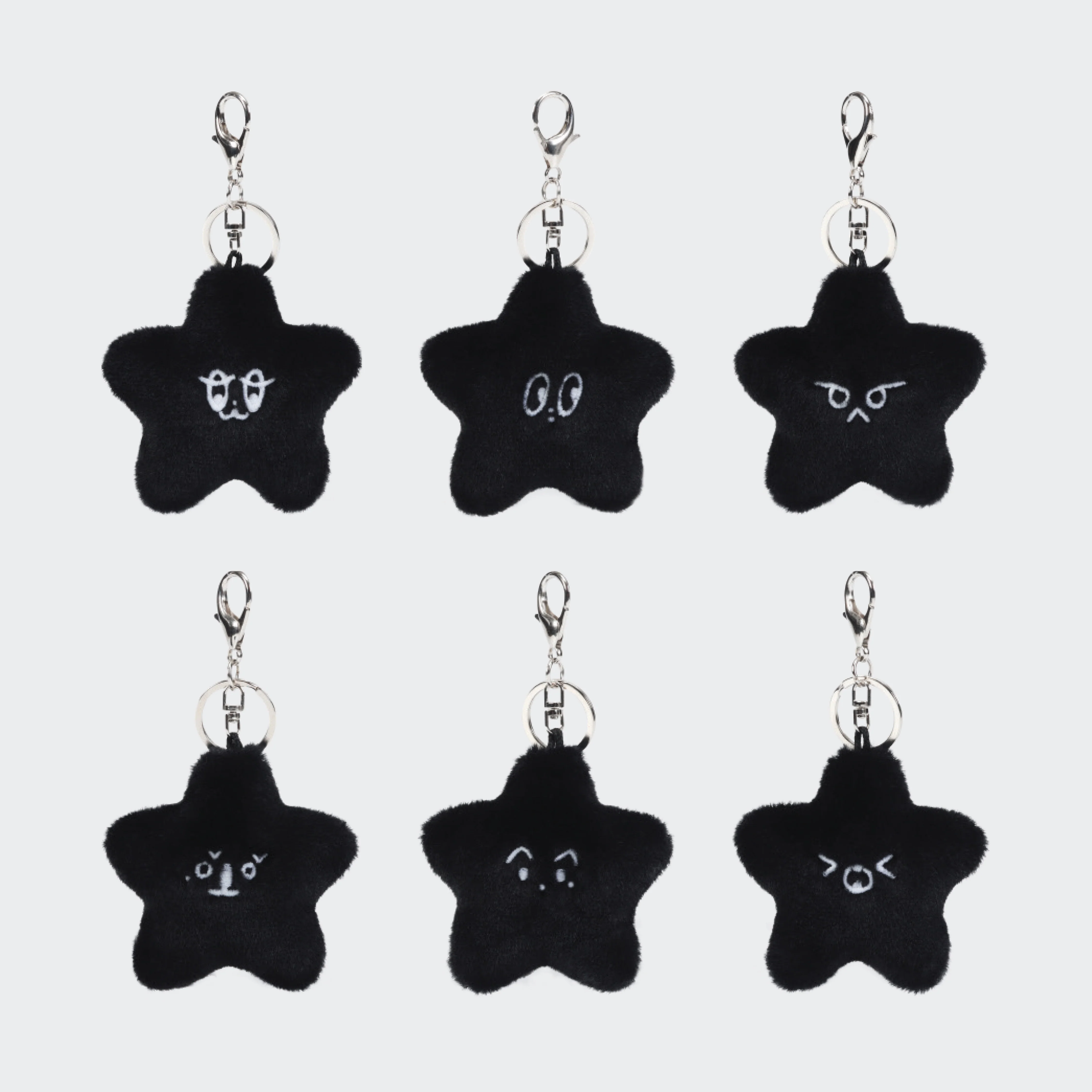 BLACK STARFISH DOLL KEYRING - NCT 127 4TH TOUR 'NEO CITY SEOUL - THE MOMENTUM' MD