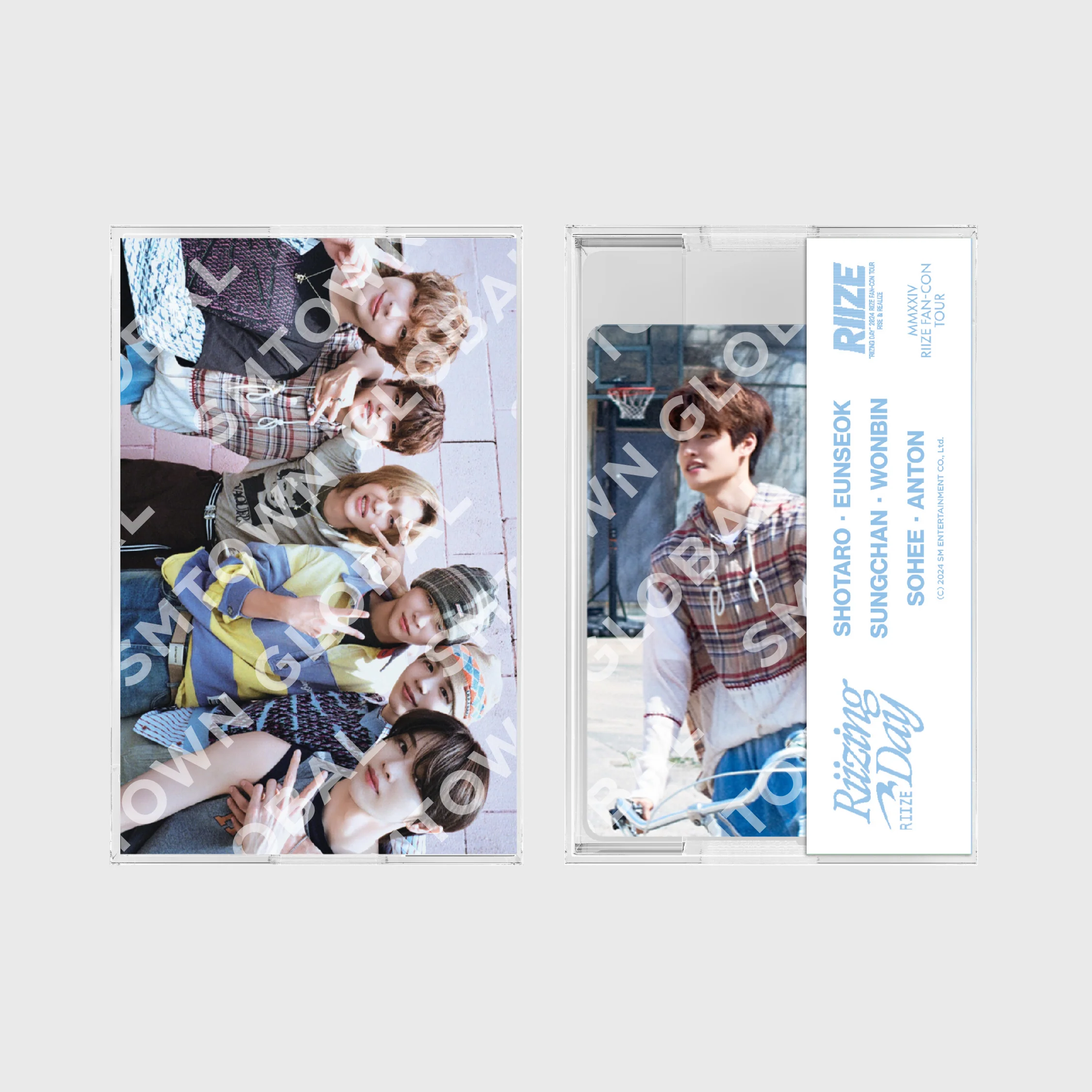 CASSETTE TAPE PHOTO SET - 2024 RIIZE FAN-CON 'RIIZING DAY' FINALE MD - Image 2