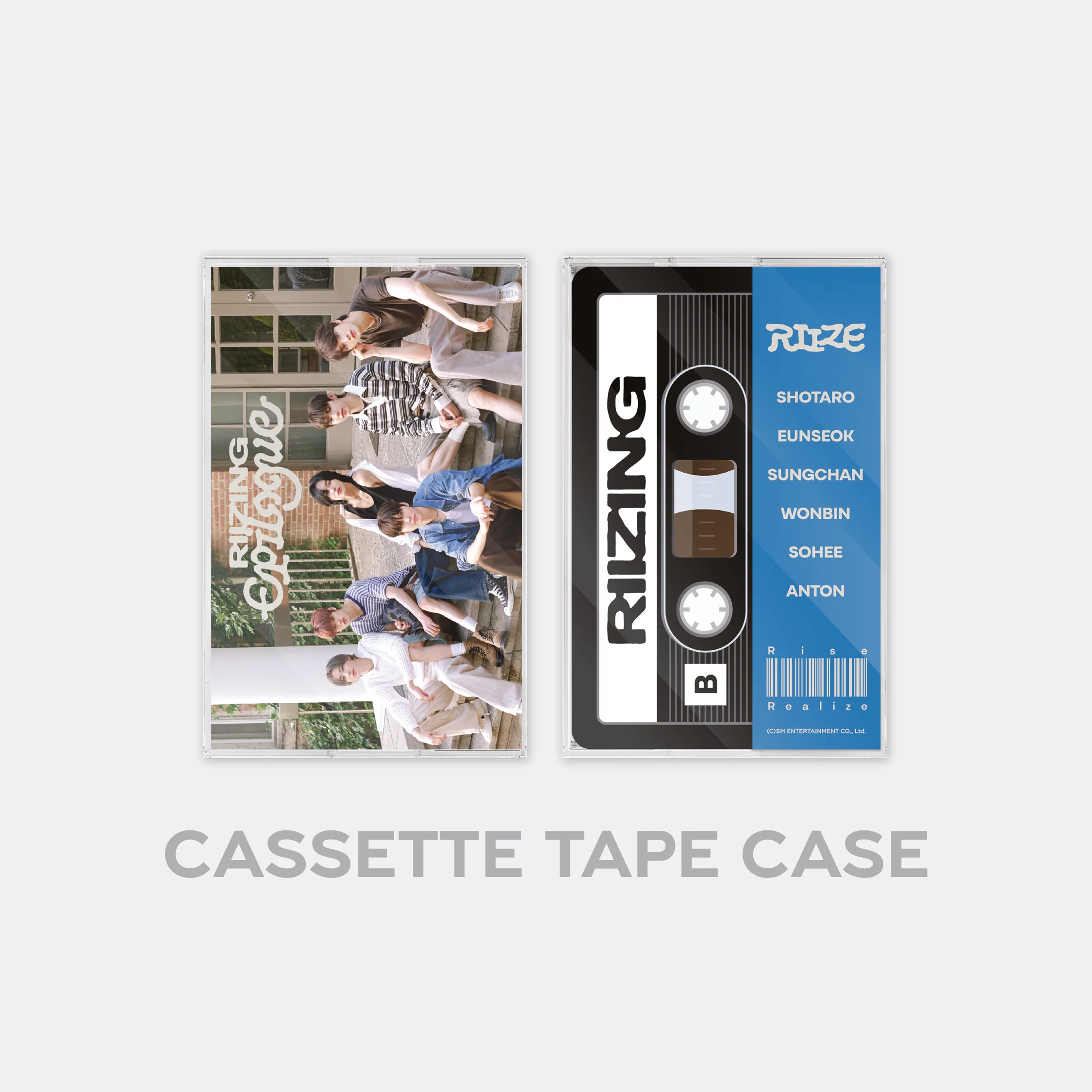 CASSETTE TAPE PHOTO SET - RIIZE : ON THE SING STREET POP-UP MD - Image 2