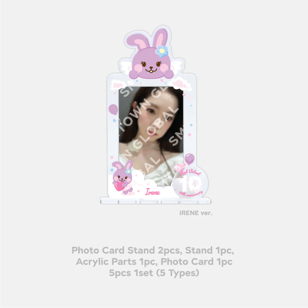 CHARACTER ACRYLIC STAND SET - Red Velvet 10th Anniversary MD - Image 4