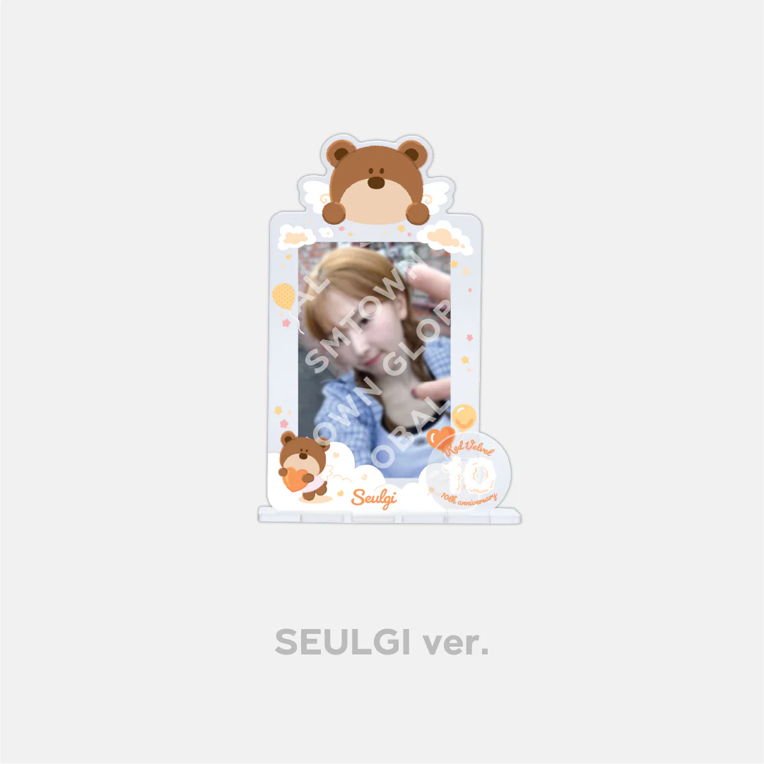 CHARACTER ACRYLIC STAND SET - Red Velvet 10th Anniversary MD - Image 6
