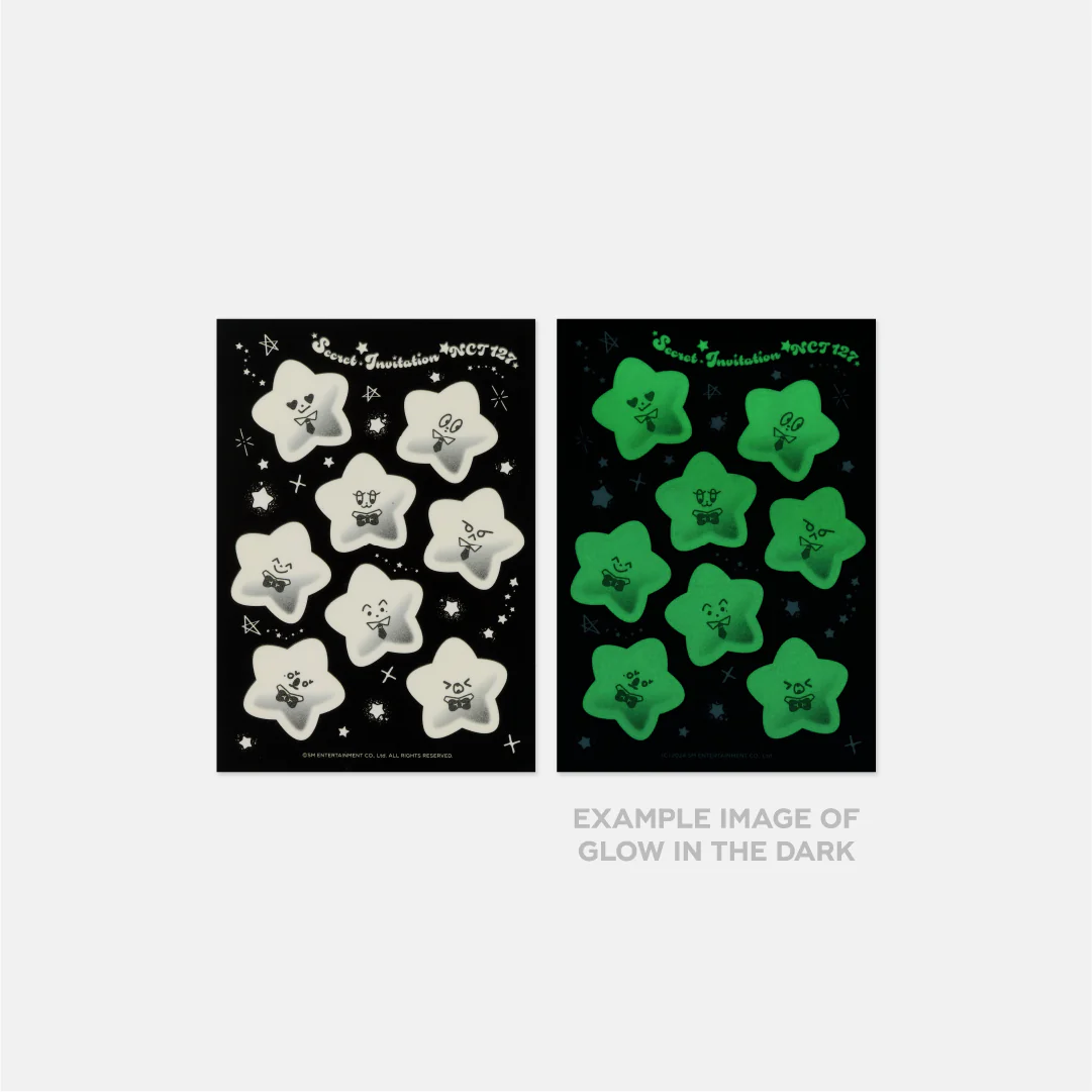 DECO STICKER SET - 2024 NCT 127 8th ANNIVERSARY FANMEETING '8ECRET INVITATION' MD - Image 10