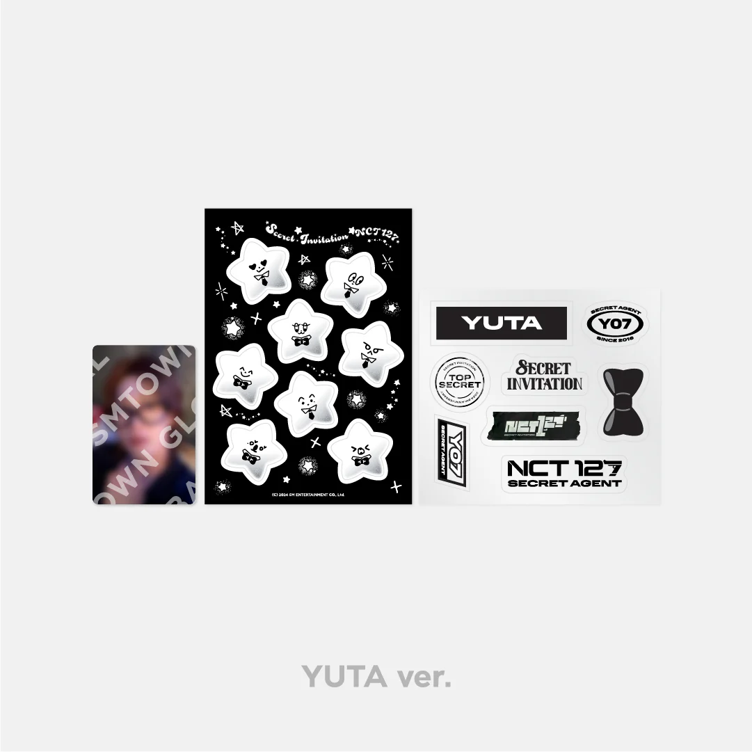 DECO STICKER SET - 2024 NCT 127 8th ANNIVERSARY FANMEETING '8ECRET INVITATION' MD - Image 4