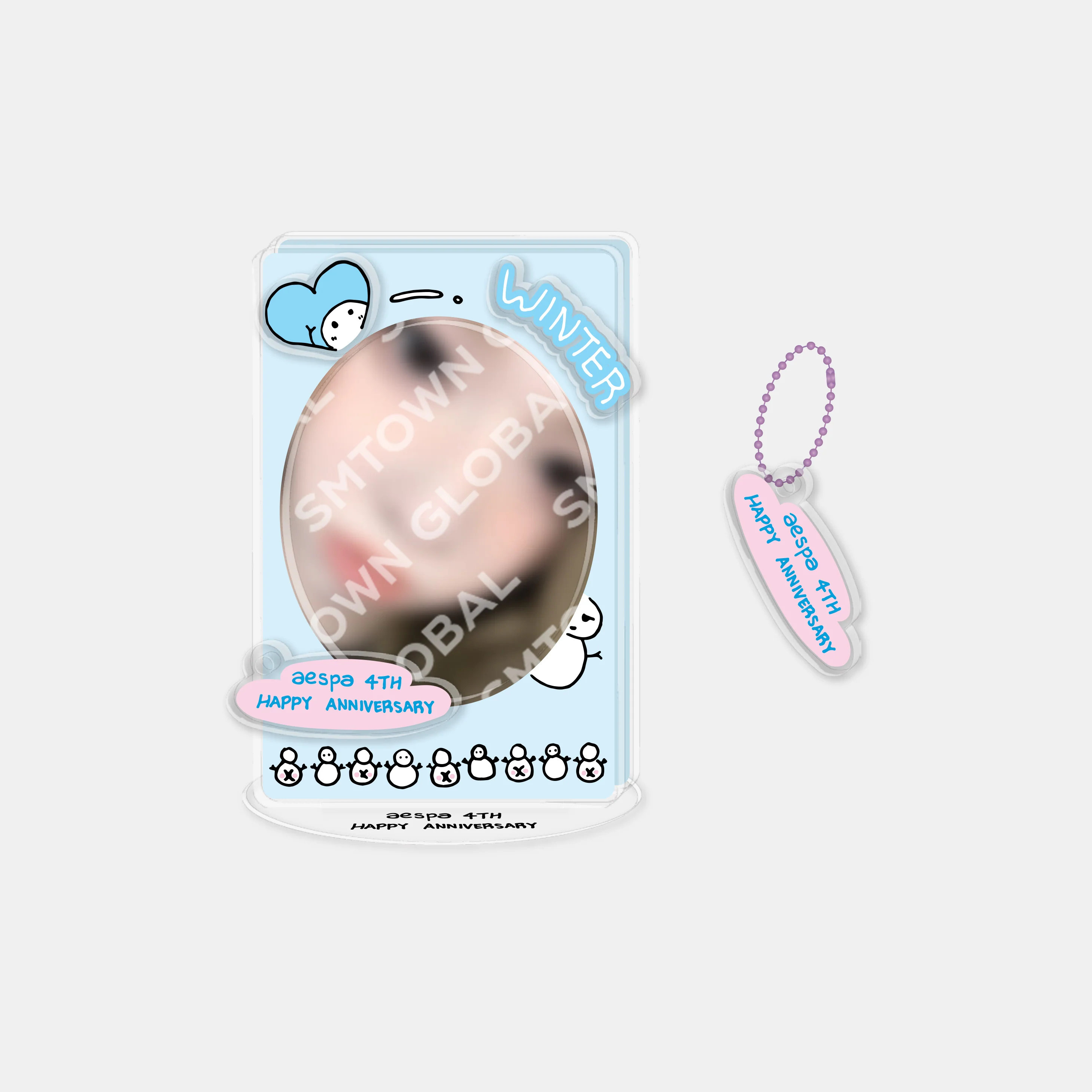 DIY ACRYLIC STAND SET - aespa 4th Anniversary MD - Image 3