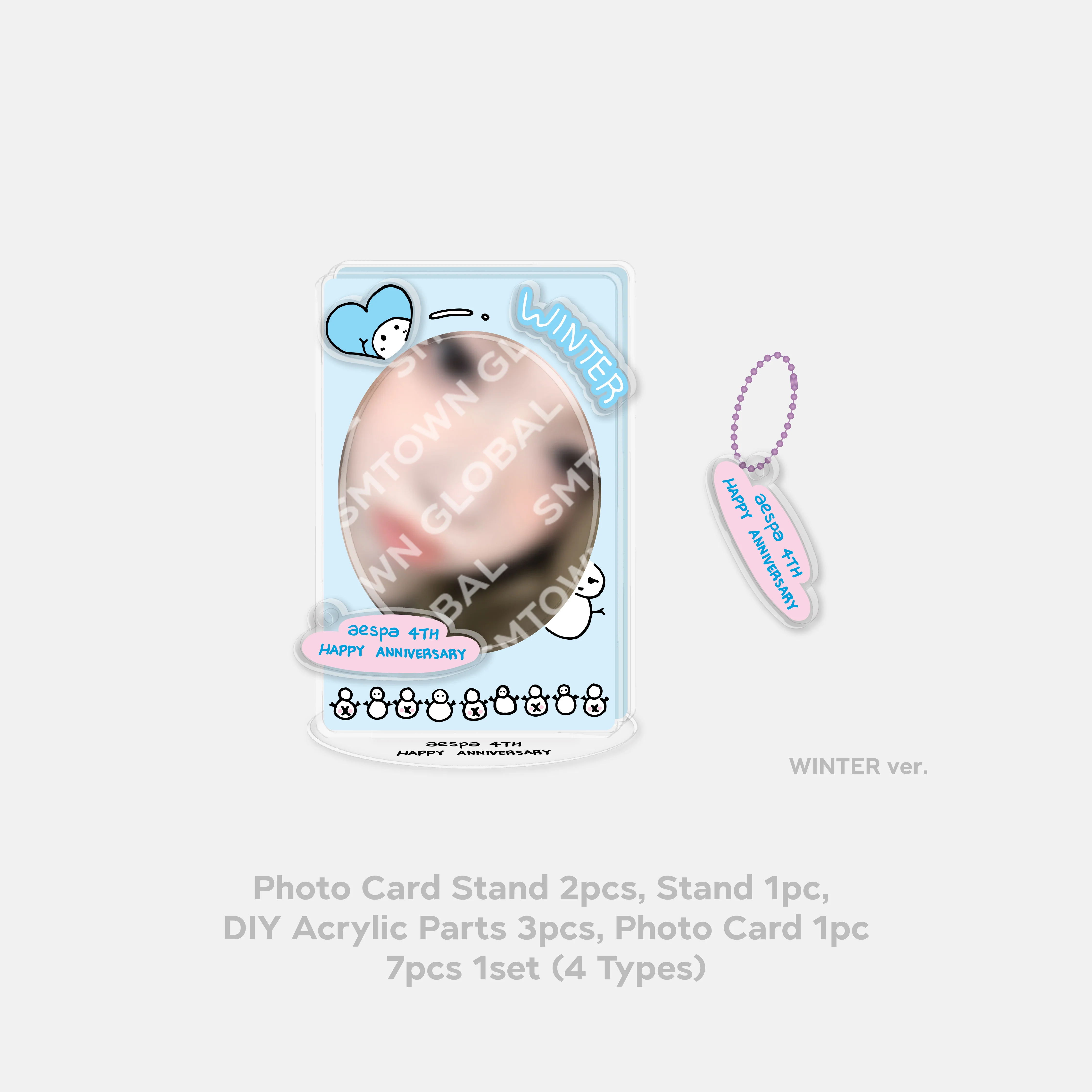DIY ACRYLIC STAND SET - aespa 4th Anniversary MD - Image 4