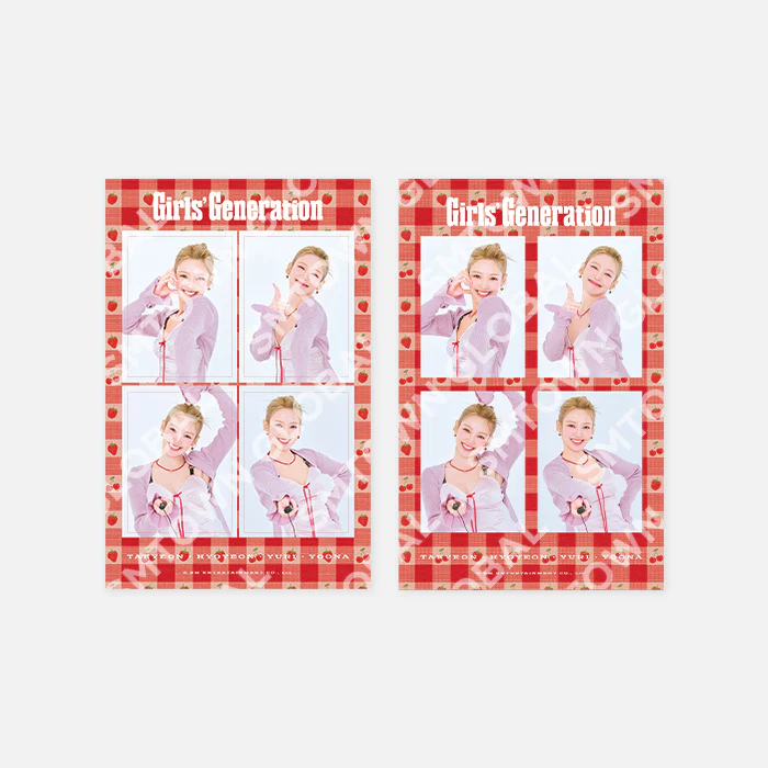 4 CUT PHOTO SET - 2025 SM ARTIST SEASON'S GREETINGS MD