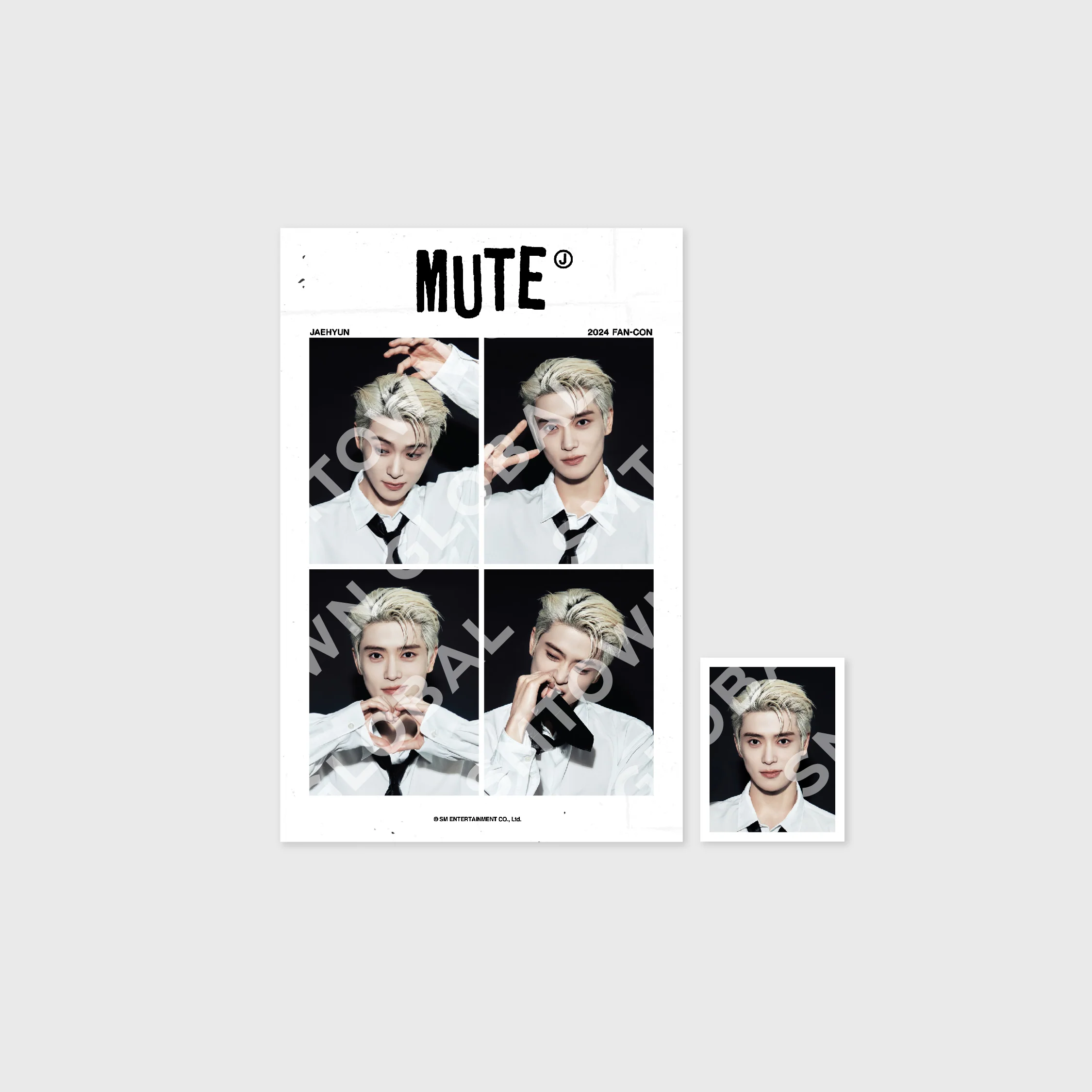 ID PHOTO + 4 CUT PHOTO SET- 2024 JAEHYUN FAN-CON <Mute> MD - Image 2