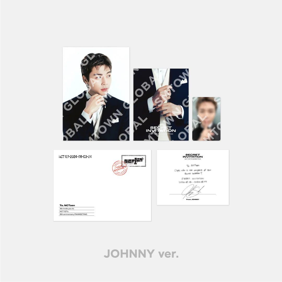 INVITATION SET - 2024 NCT 127 8th ANNIVERSARY FANMEETING '8ECRET INVITATION' MD - Image 3