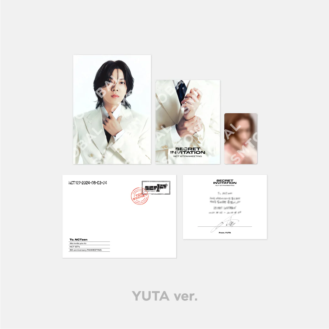INVITATION SET - 2024 NCT 127 8th ANNIVERSARY FANMEETING '8ECRET INVITATION' MD - Image 4