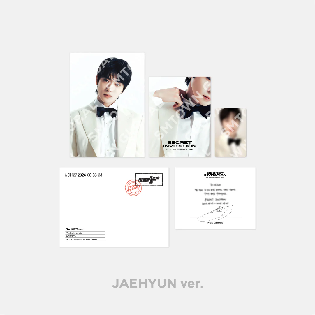 INVITATION SET - 2024 NCT 127 8th ANNIVERSARY FANMEETING '8ECRET INVITATION' MD - Image 6