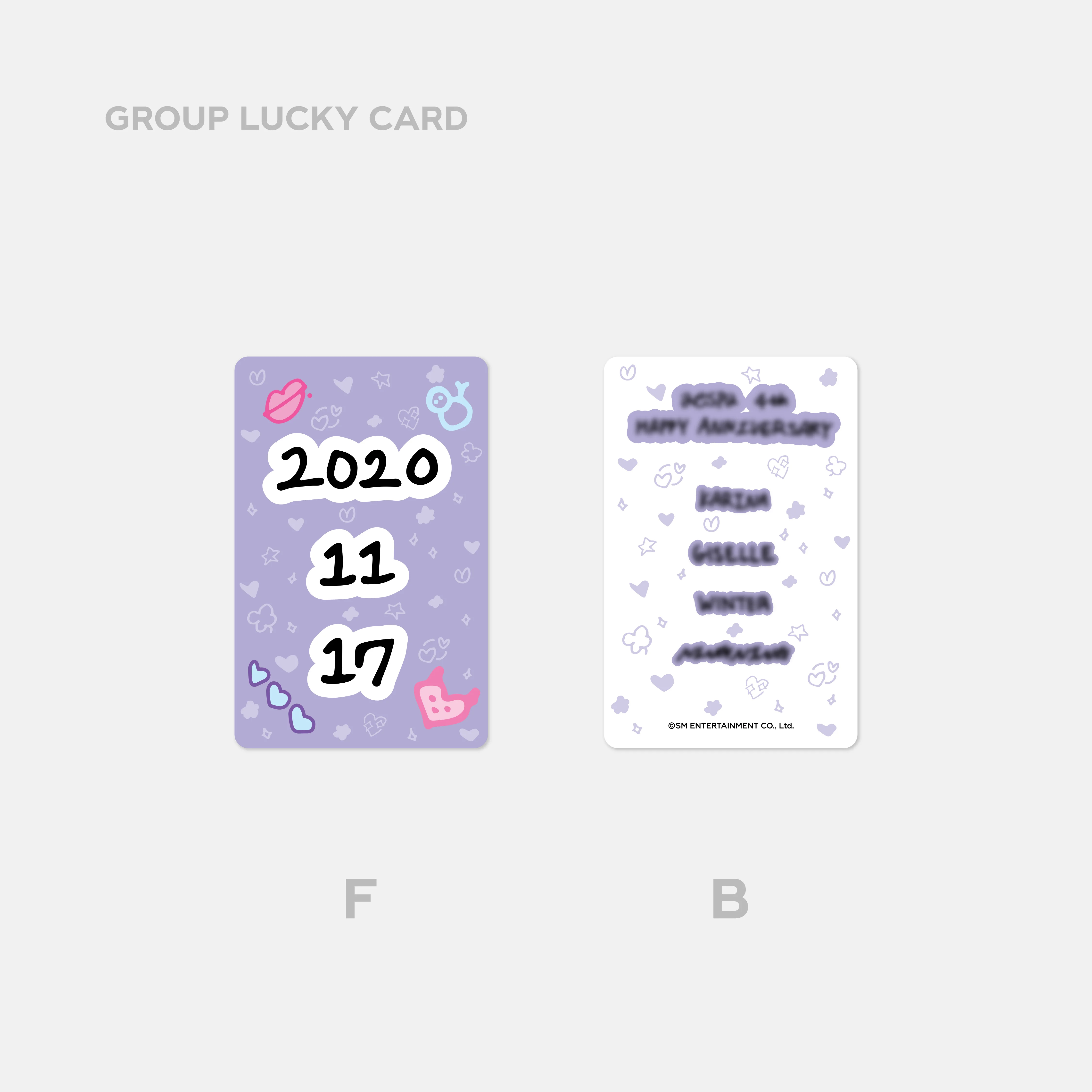LUCKY CARD SET - aespa 4th Anniversary MD - Image 4