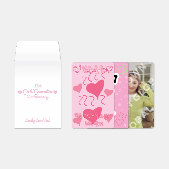 LUCKY CARD SET - Girls' Generation 17th Anniversary MD - Image 3