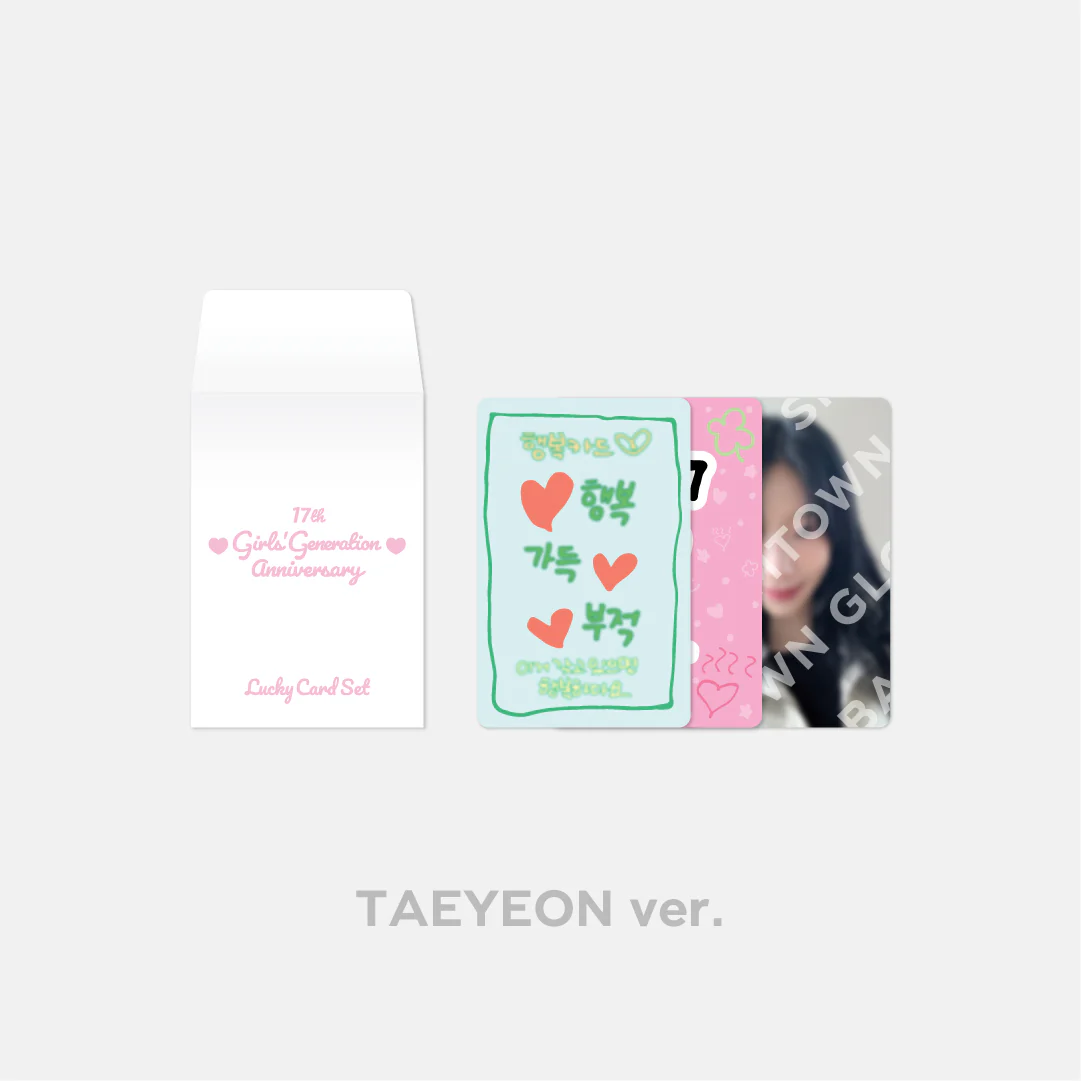 LUCKY CARD SET - Girls' Generation 17th Anniversary MD - Image 7