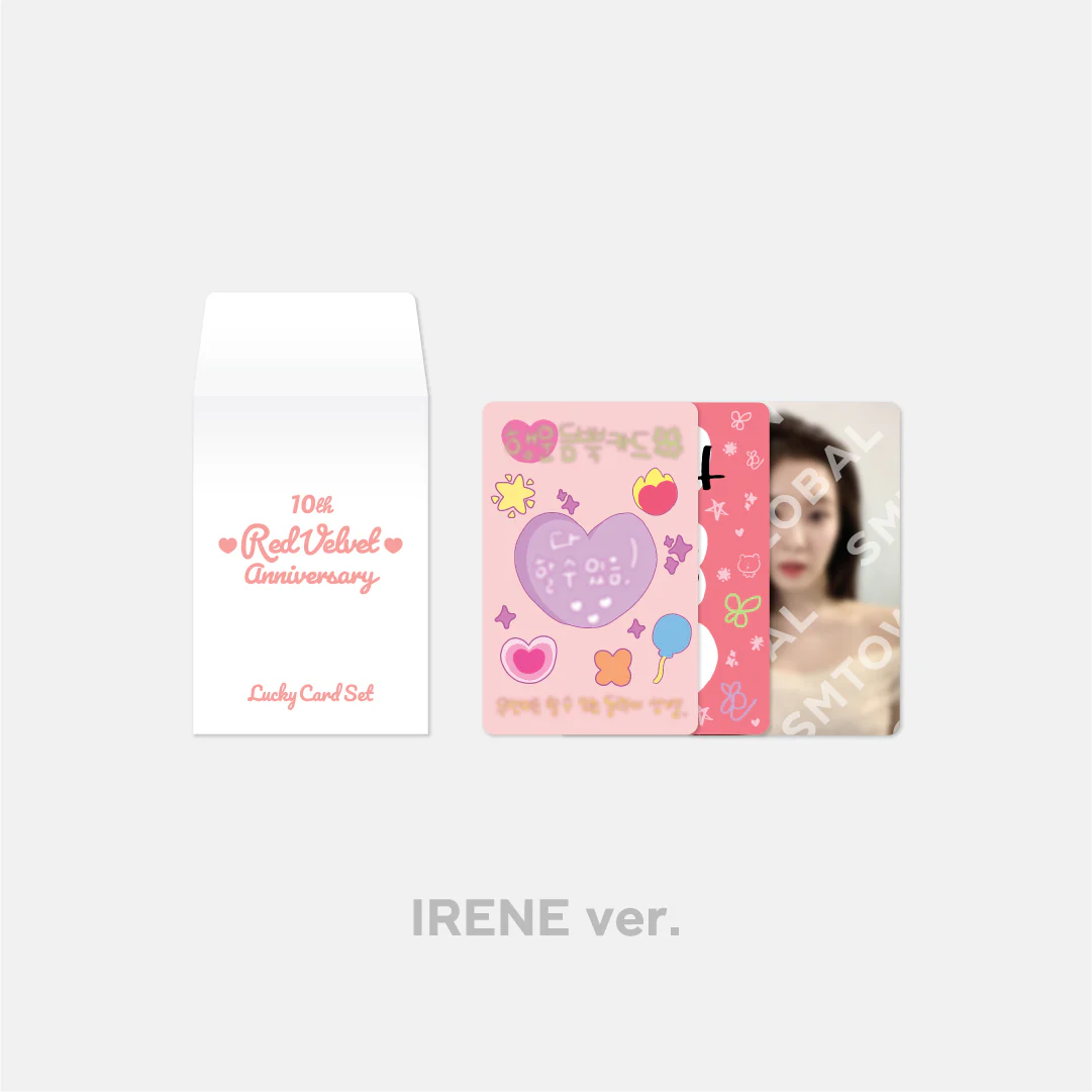 LUCKY CARD SET - Red Velvet 10th Anniversary MD - Image 7