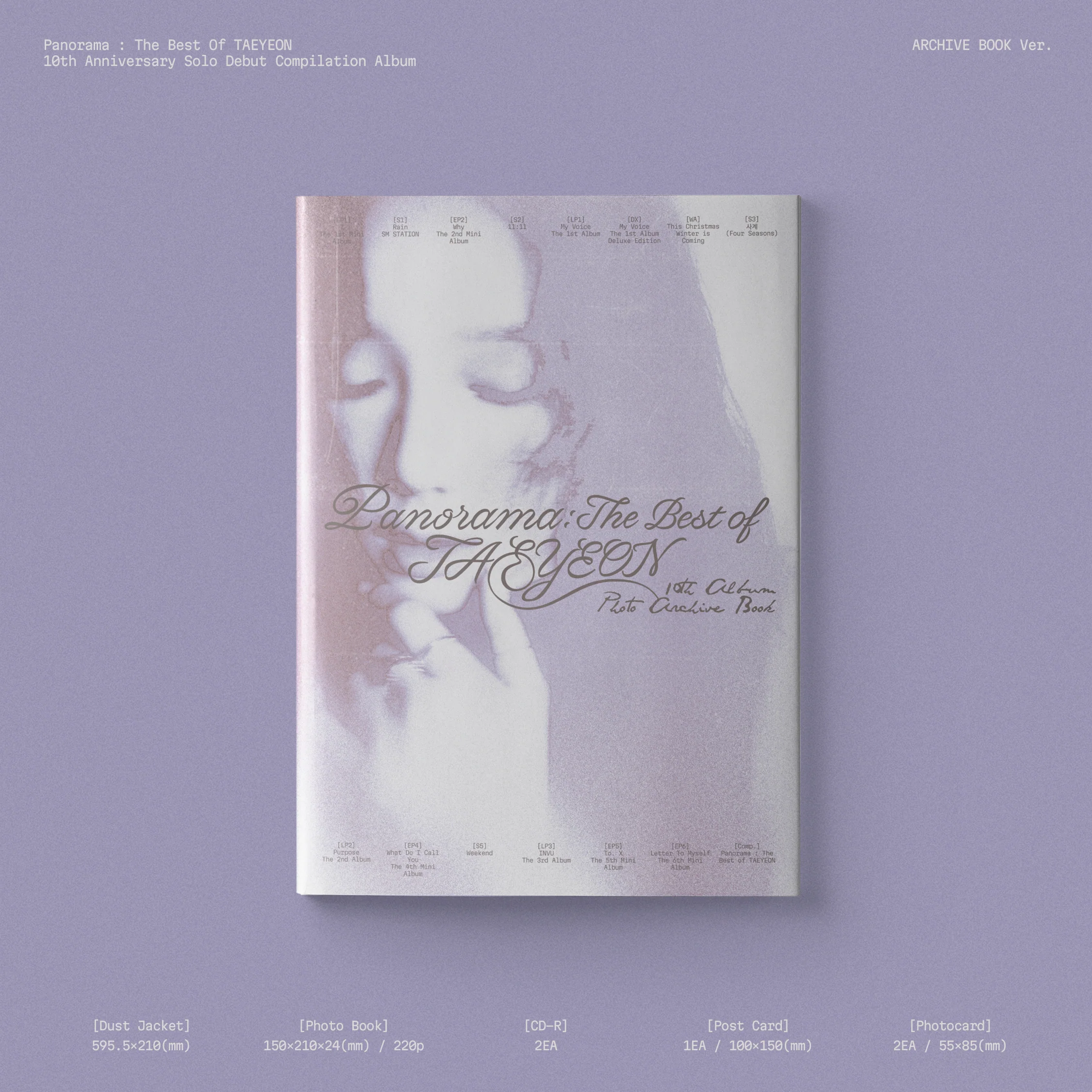 Panorama : The Best of TAEYEON (ARCHIVE BOOK Ver.)