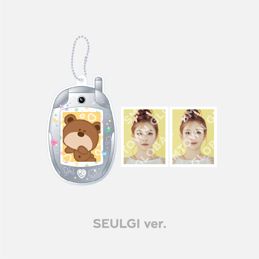 PHOTO HOLDER KEY RING - 2024 Red Velvet FANCON TOUR 'HAPPINESS : My Dear, ReVe1uv' MD - Image 4