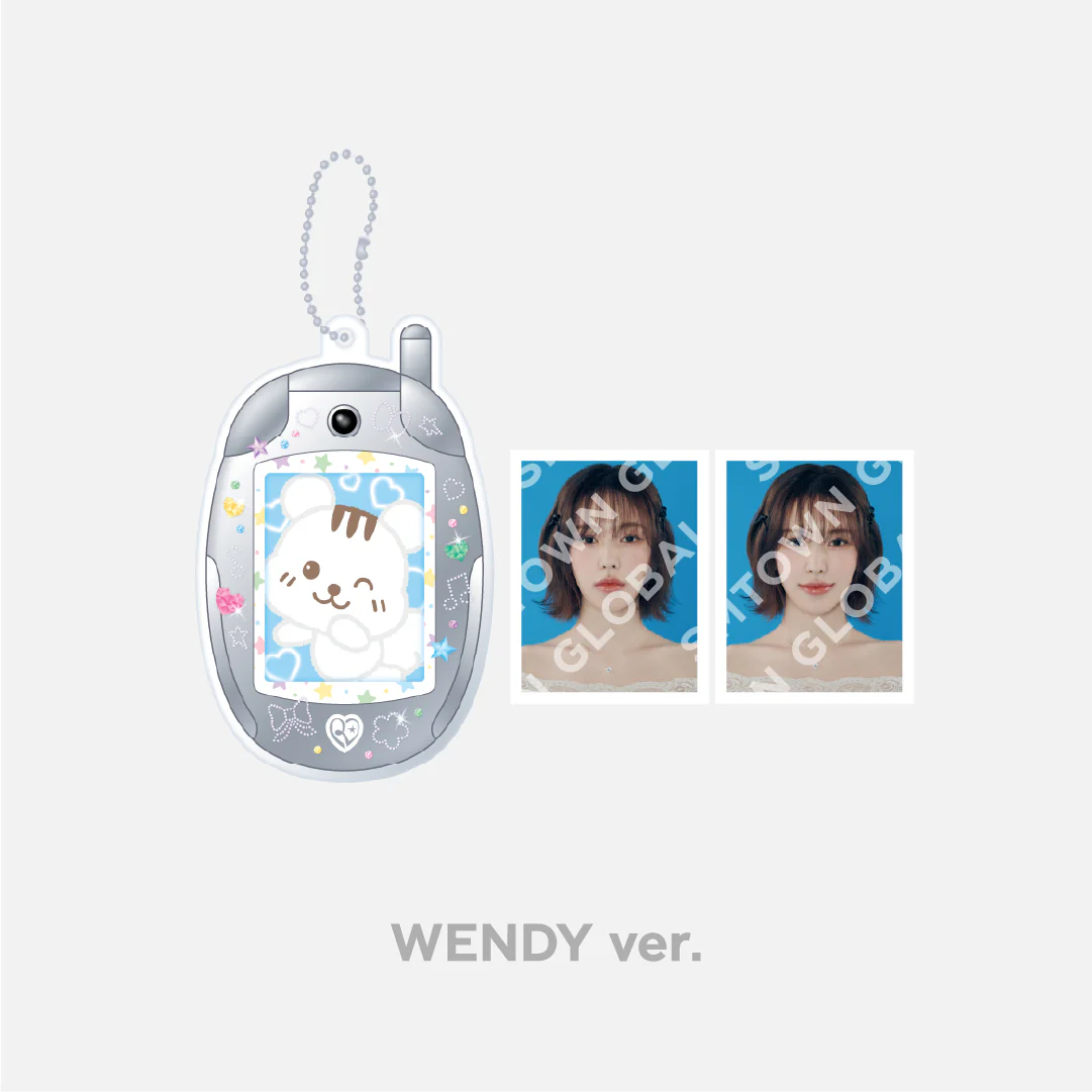 PHOTO HOLDER KEY RING - 2024 Red Velvet FANCON TOUR 'HAPPINESS : My Dear, ReVe1uv' MD - Image 5