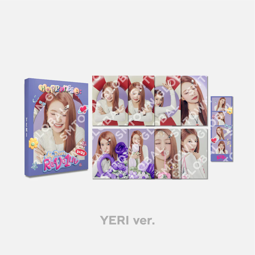 POSTCARD BOOK SET - 2024 Red Velvet FANCON TOUR 'HAPPINESS : My Dear, ReVe1uv' MD - Image 6