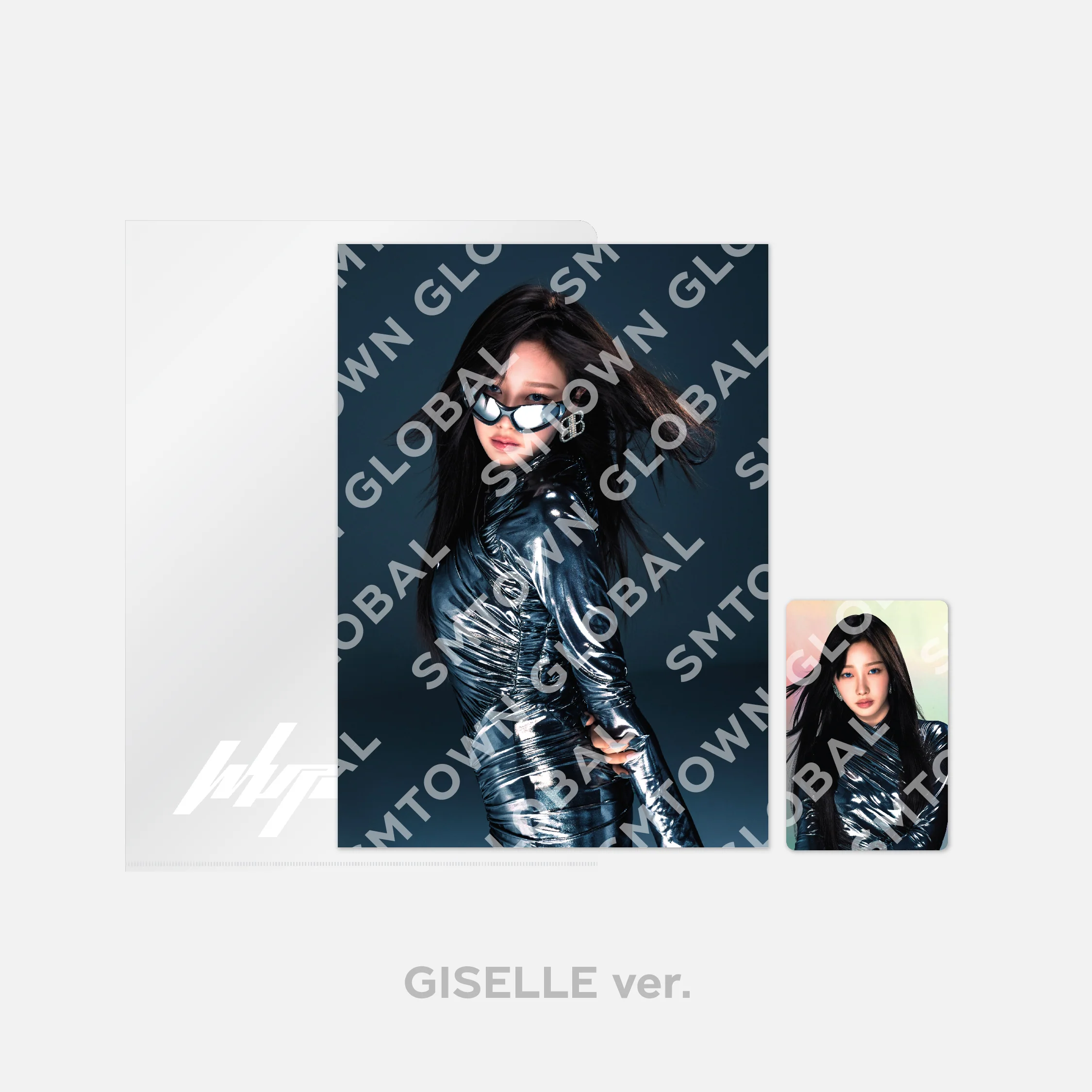POSTCARD + HOLOGRAM PHOTO CARD SET - aespa WEEK - #Whiplash_mood POP-UP MD - Image 3