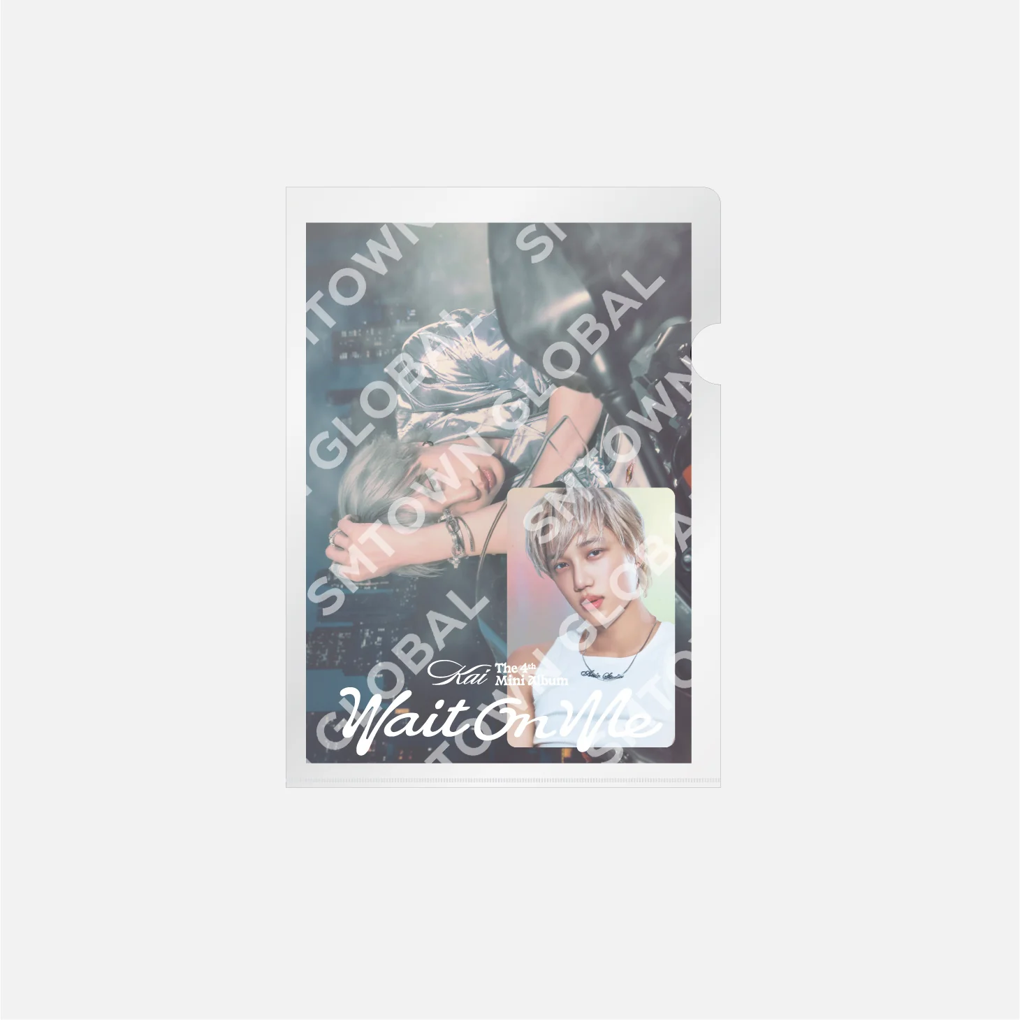 POSTCARD + HOLOGRAM PHOTO CARD SET [B ver.] - KAI The 4th Mini Album 'Wait On Me' MD