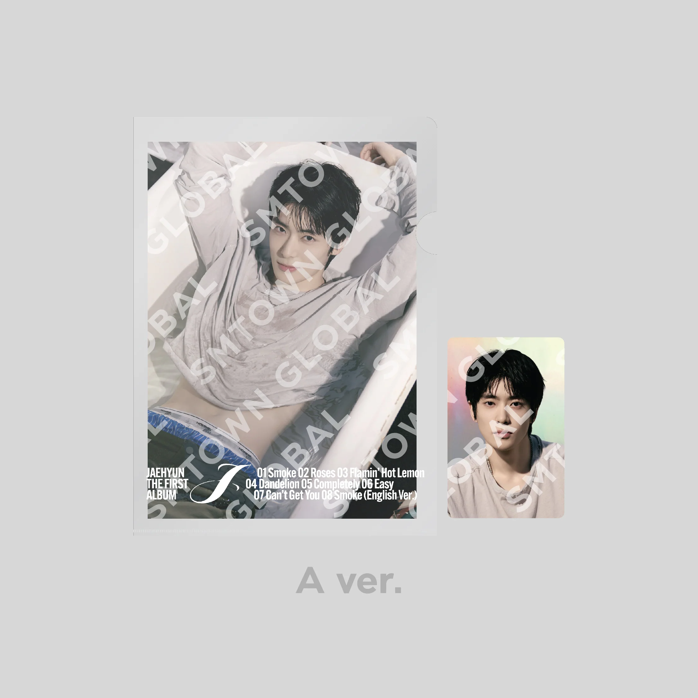 POSTCARD + HOLOGRAM PHOTO CARD SET - JAEHYUN 'J - The 1st Album' MD - Image 3