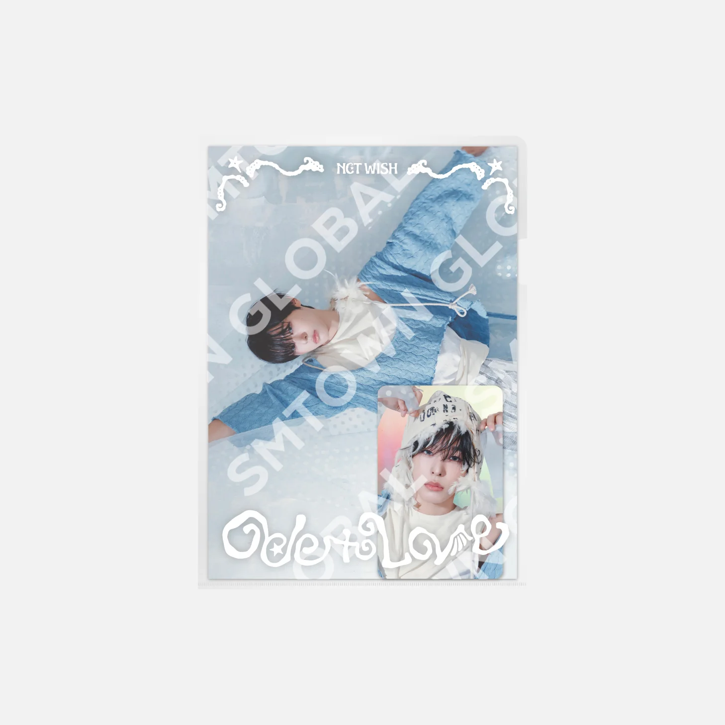 POSTCARD + HOLOGRAM PHOTO CARD SET - NCT WISH The 1st Album 'Ode to Love' POP-UP MD