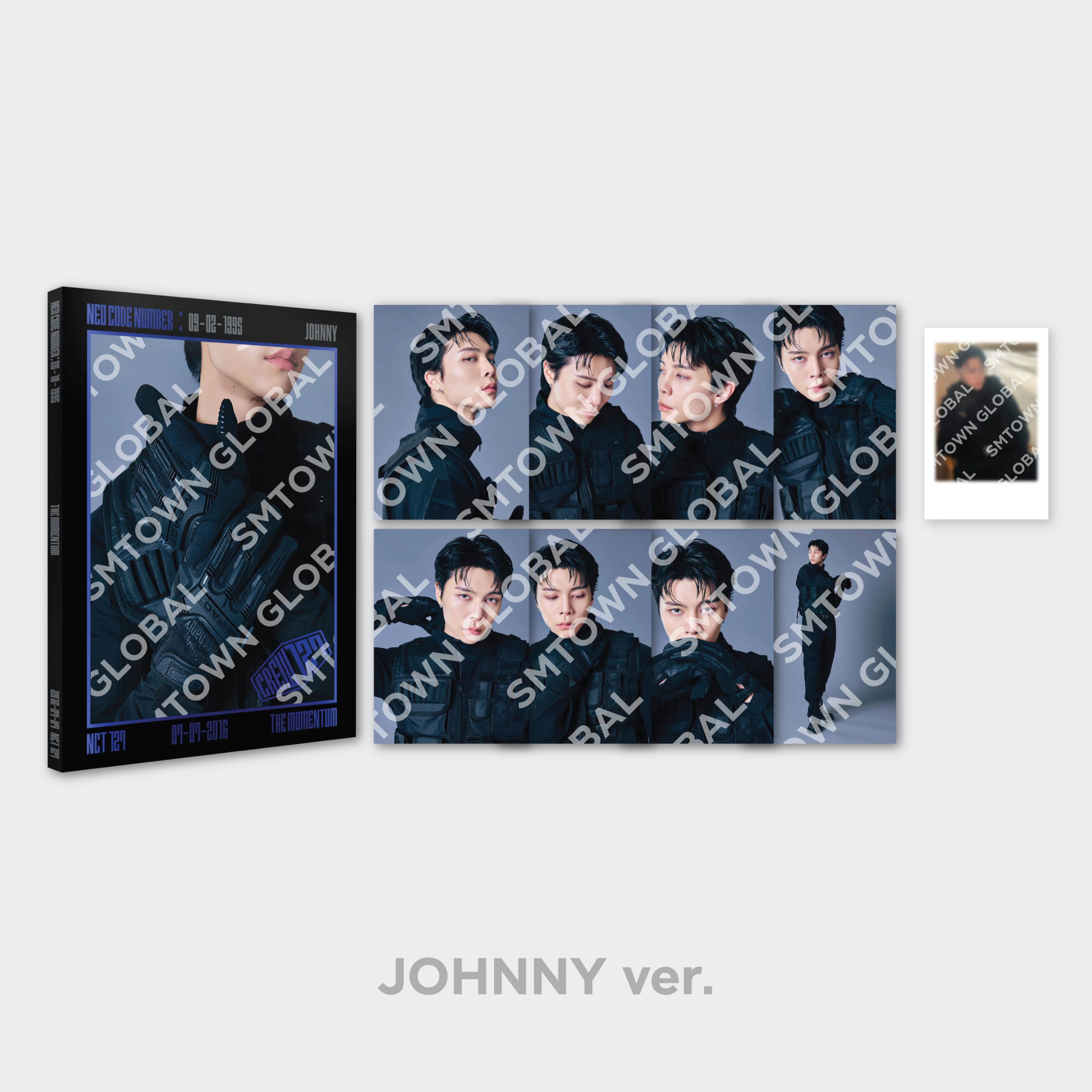 POSTCARD + POLAROID SET - NCT 127 4TH TOUR 'NEO CITY SEOUL - THE MOMENTUM' MD - Image 2