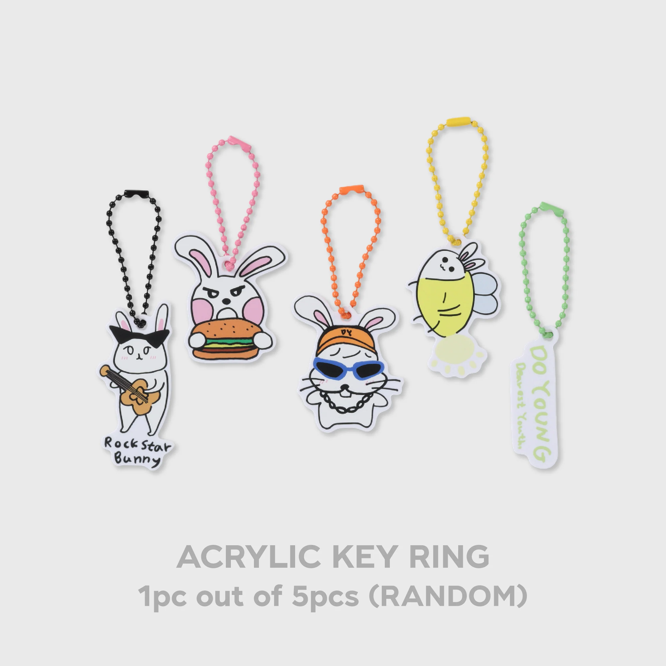 RANDOM ACRYLIC KEY RING - 2024 DOYOUNG CONCERT [ Dearest Youth, ] MD - Image 2