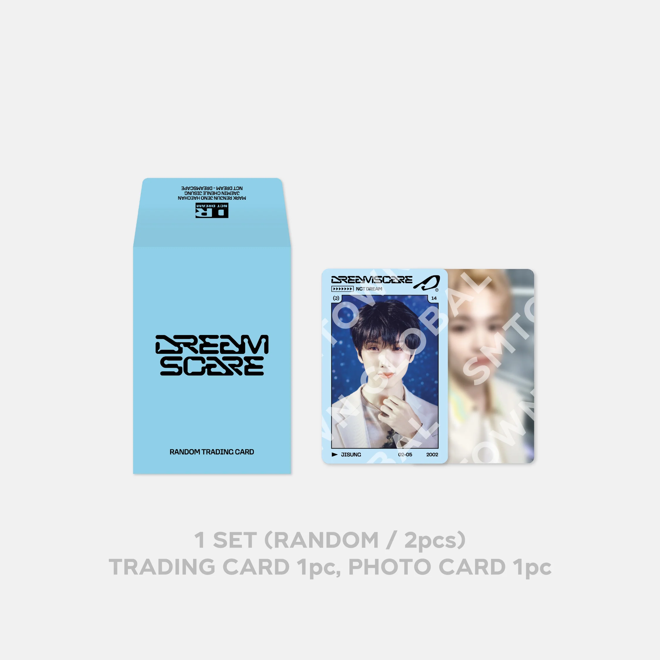 RANDOM TRADING CARD SET [A ver.]- NCT DREAM 'DREAM FINDER - Chase The Light' POP-UP MD - Image 2