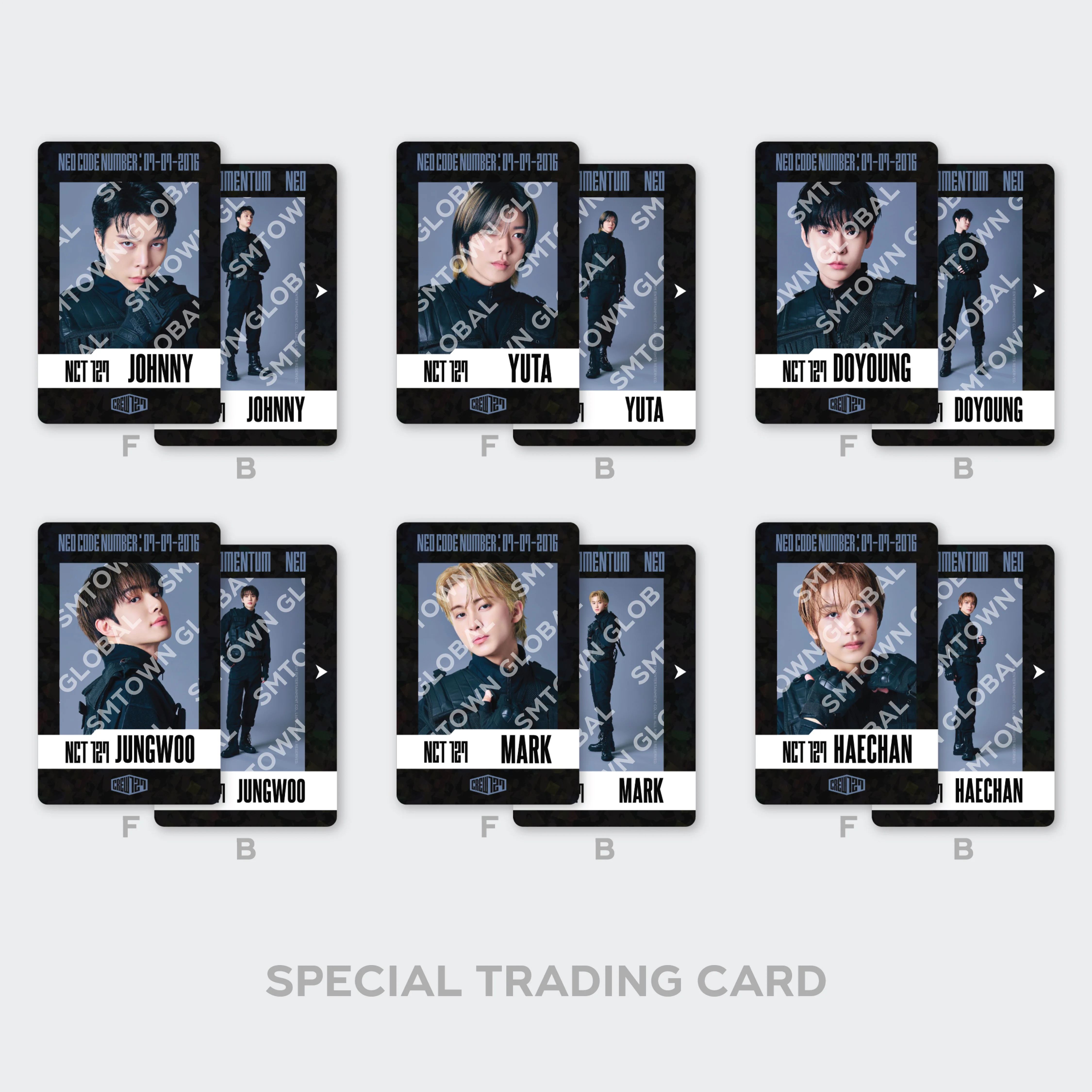 RANDOM TRADING CARD SET - NCT 127 4TH TOUR 'NEO CITY SEOUL - THE MOMENTUM' MD - Image 4