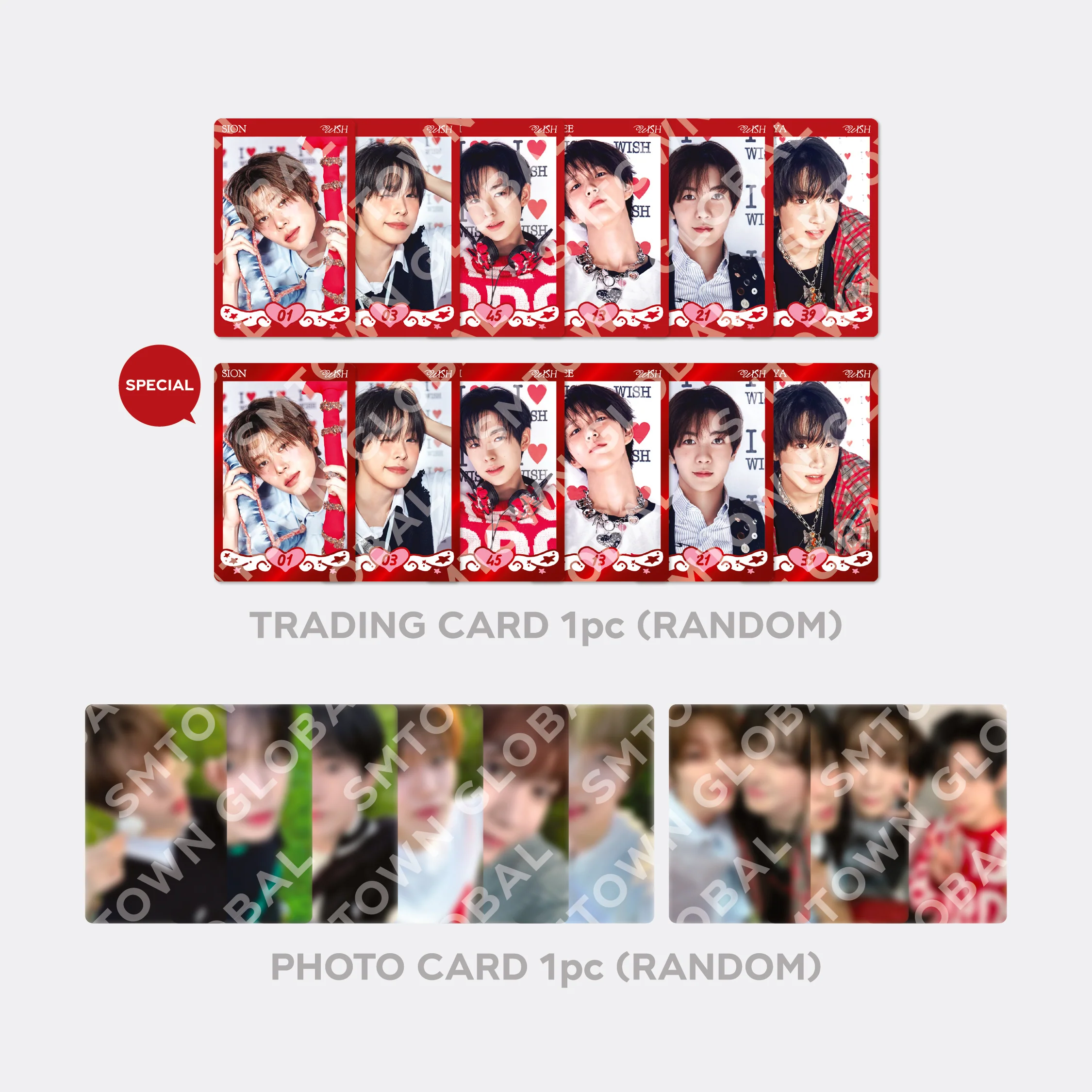 RANDOM TRADING CARD SET [A ver.] - NCT WISH 'LET'S GO STEADY' POP-UP MD - Image 3