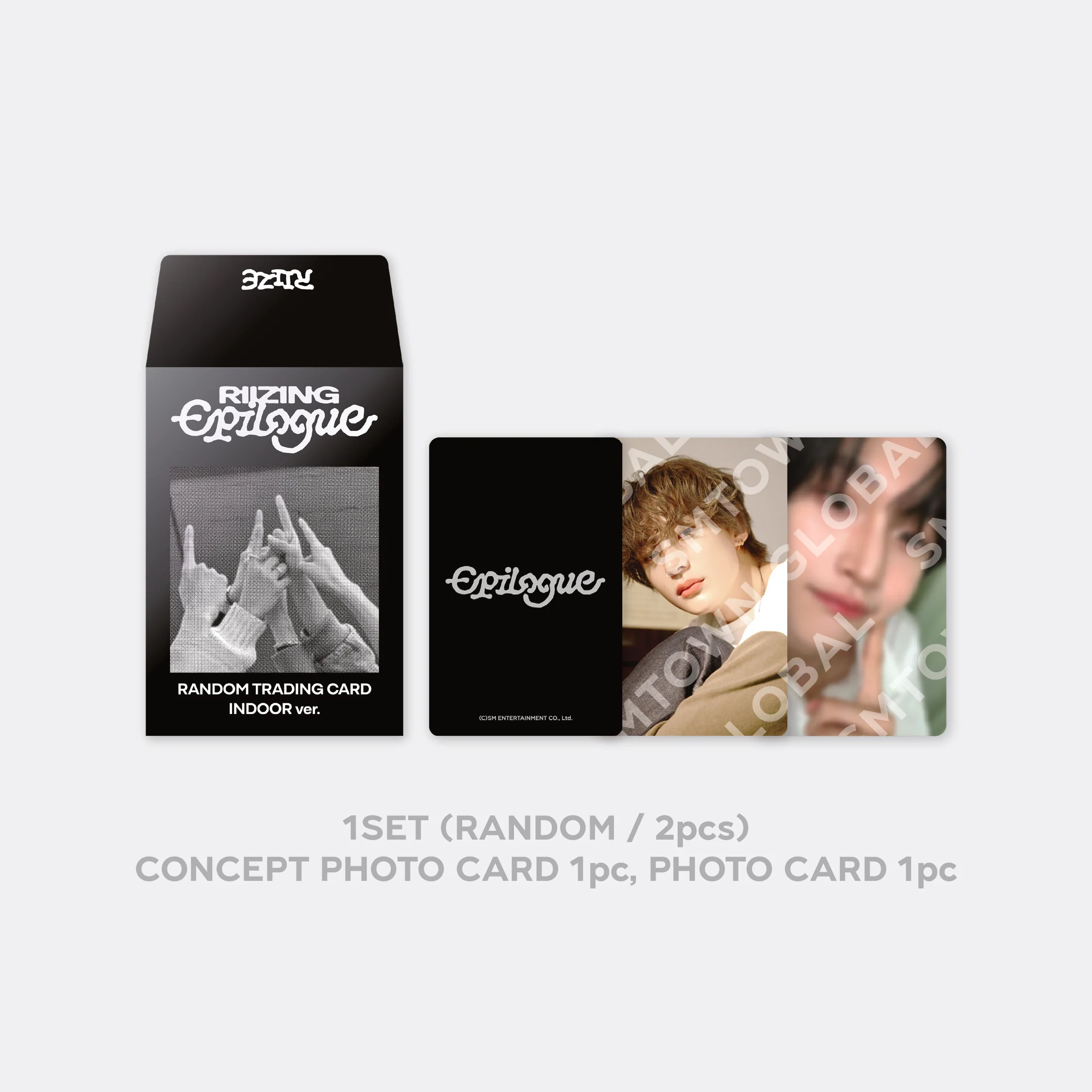 RANDOM TRADING CARD SET [INDOOR ver.] - RIIZE : ON THE SING STREET POP-UP MD - Image 2