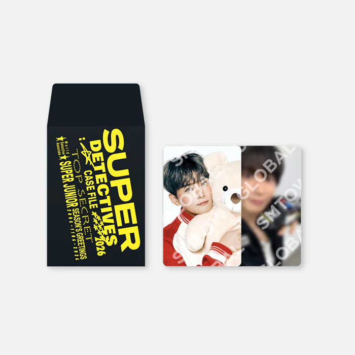 RANDOM TRADING CARD SET_SUPER JUNIOR [B ver.] - 2026 SM ARTIST SEASON'S GREETINGS MD