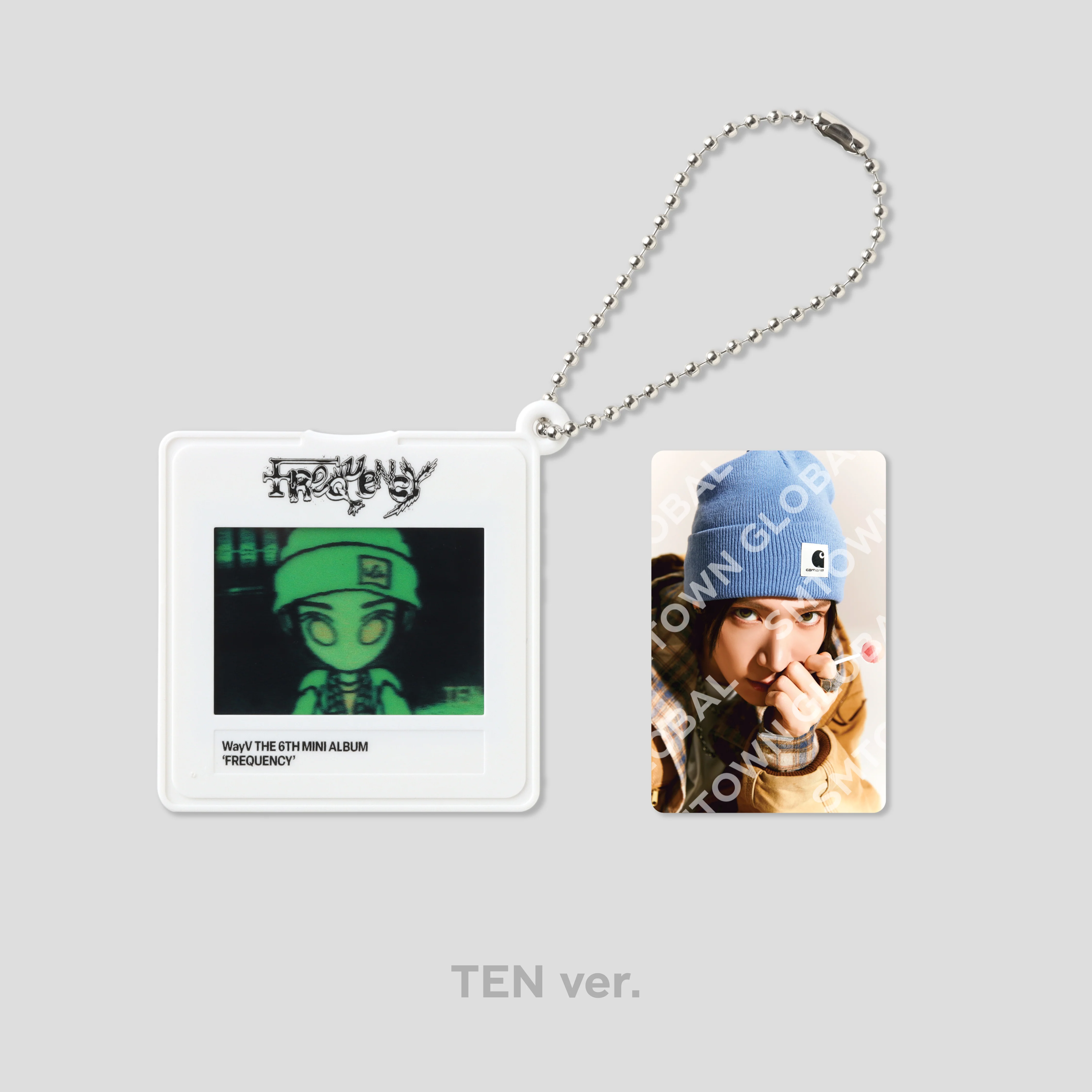 SLIDE MOUNT KEY RING SET - WayV 'FREQUENCY - The 6th Mini Album' MD - Image 5