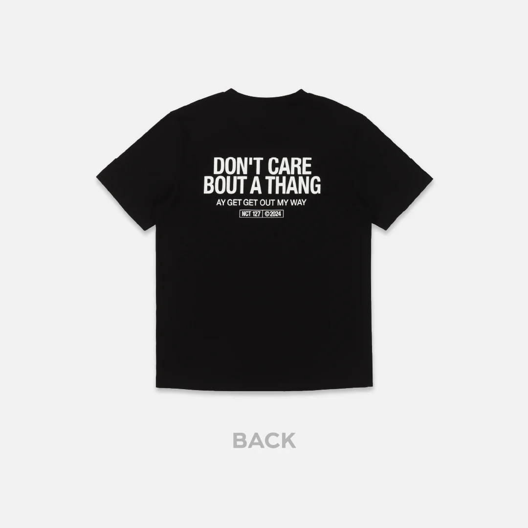 T-SHIRT SET [BLACK ver.] - NCT 127 POP-UP 'WALK : ON THE BEAT' MD - Image 3