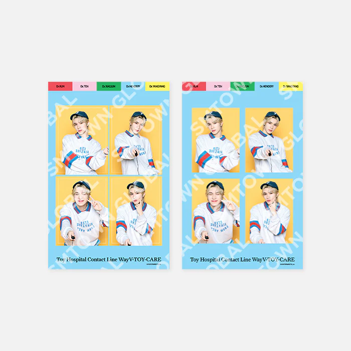 4 CUT PHOTO SET - 2025 SM ARTIST SEASON'S GREETINGS MD